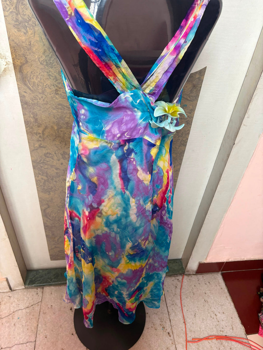 Bianca nygara tie dye summer dress(40-42 inch)