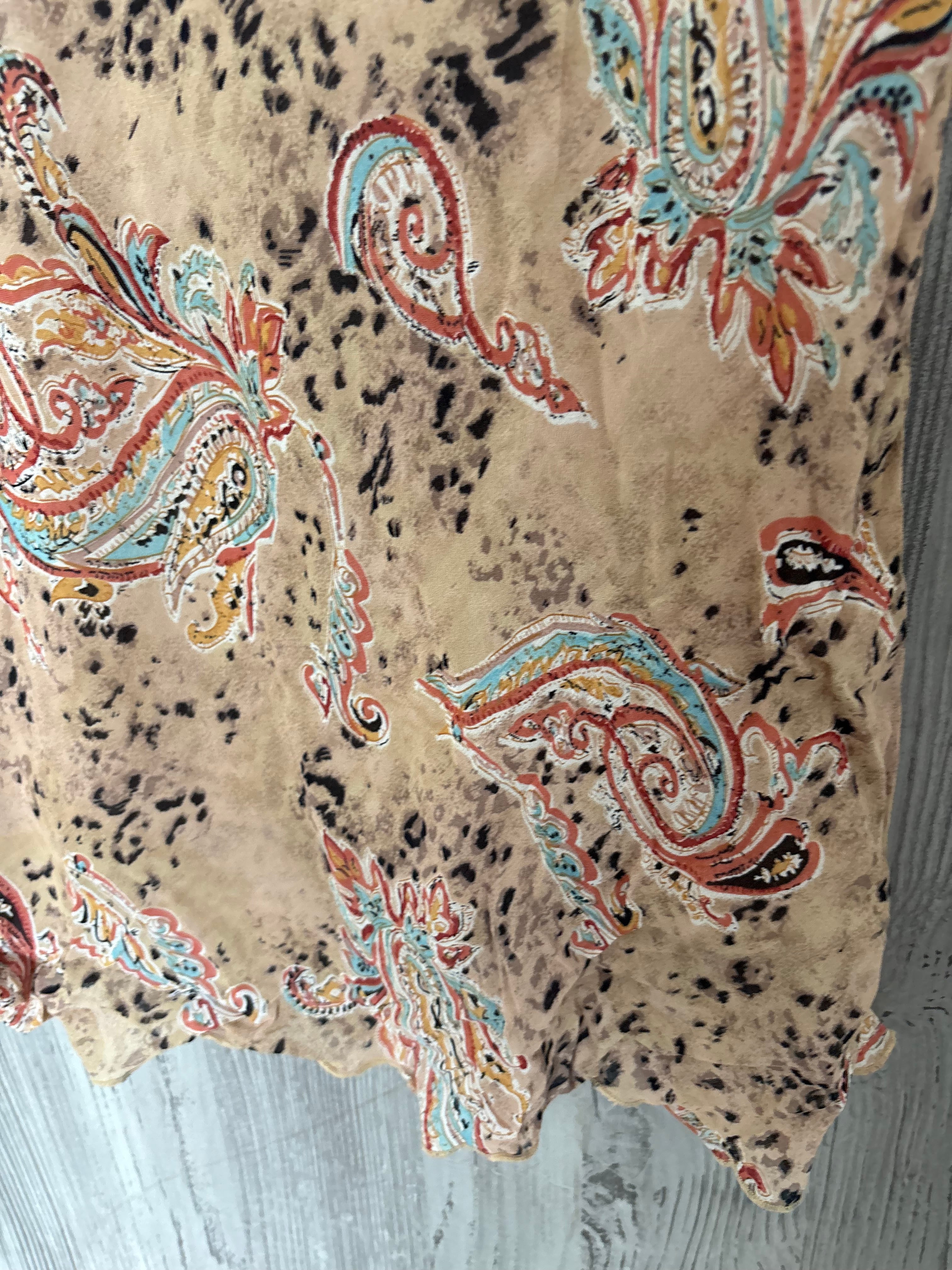 Blue Motion paisley skirt (35-44inch)