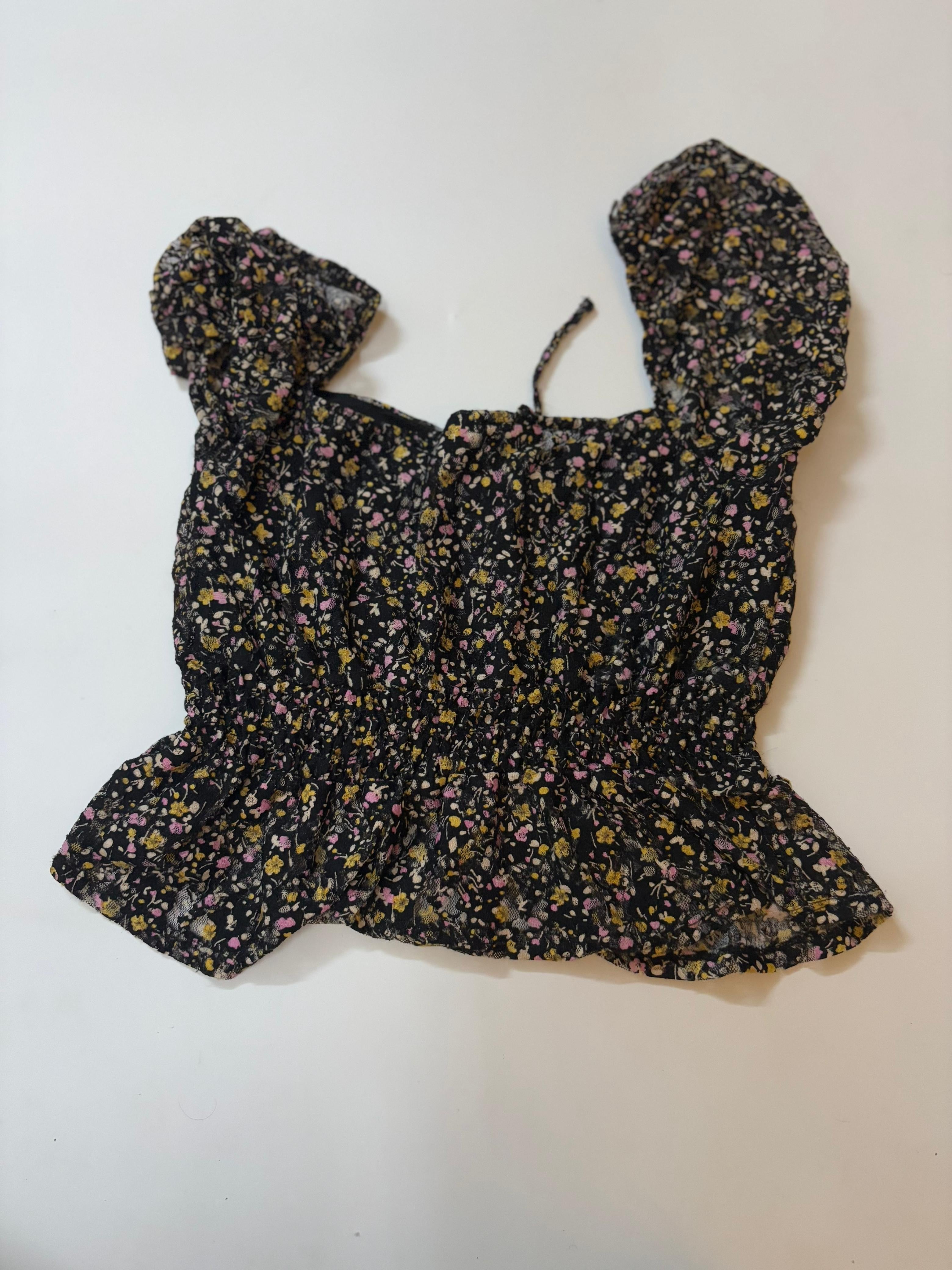 Topshop floral top(36 inch)