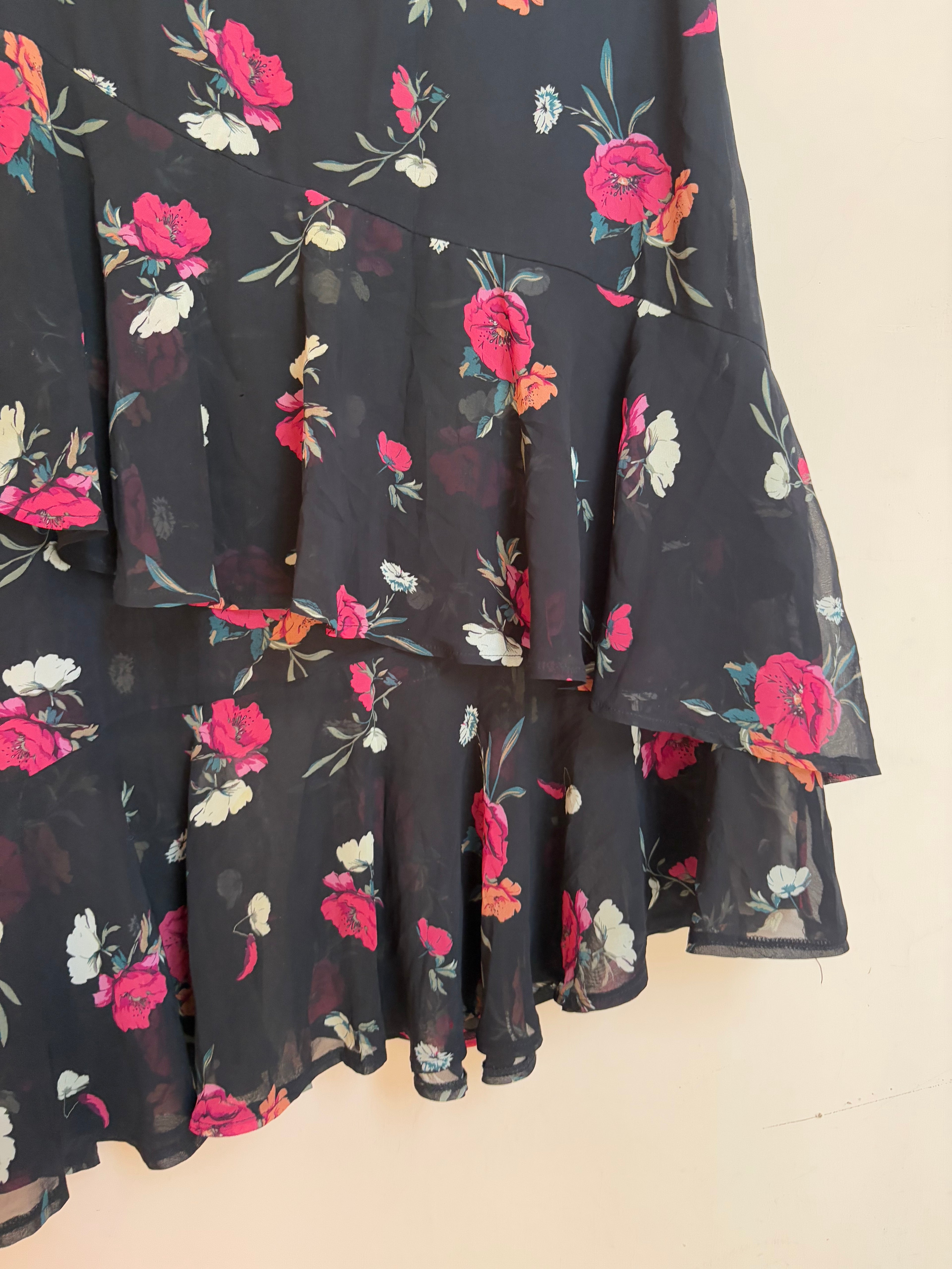 AMISU floral skirt(28 inch)