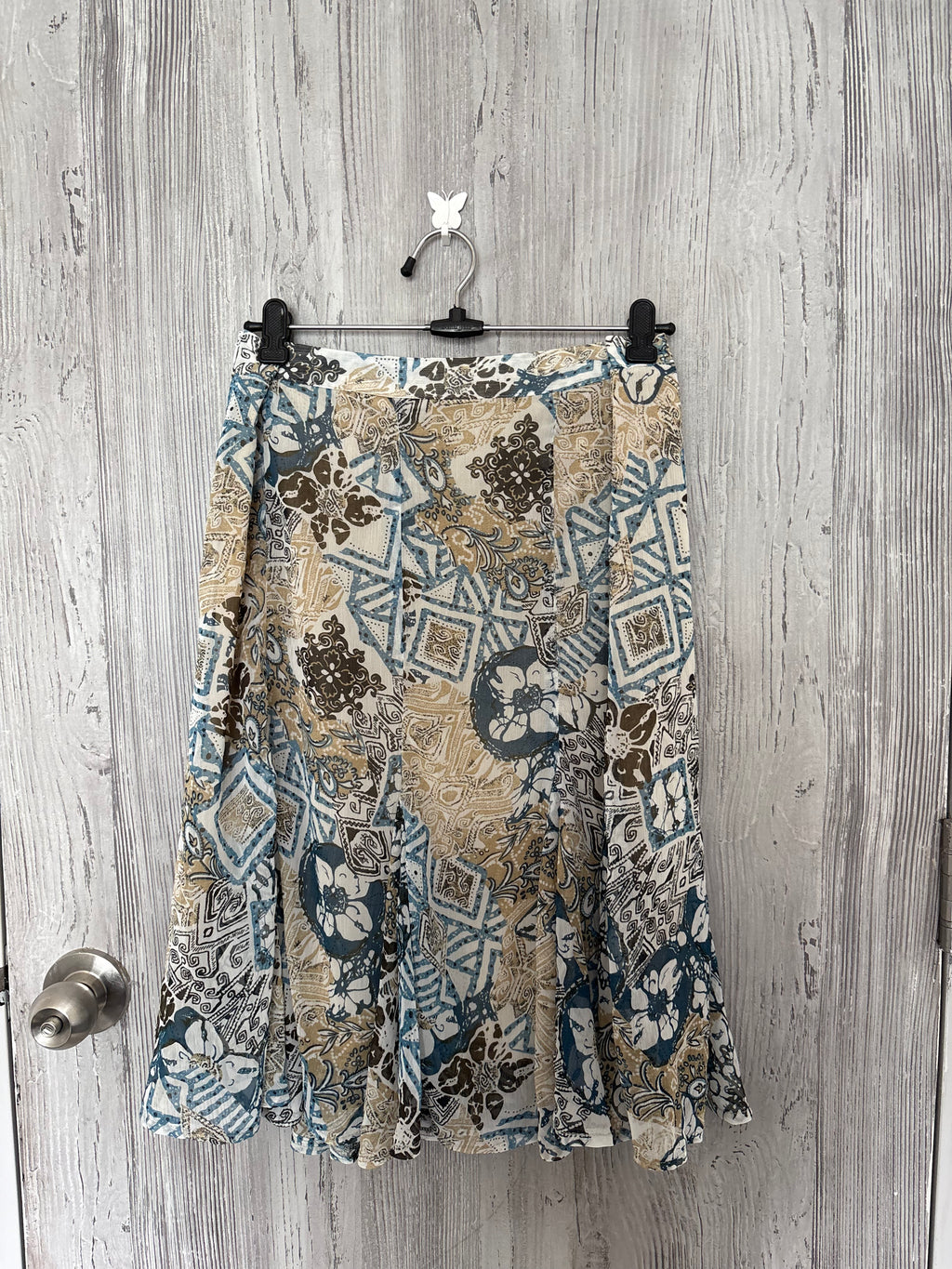 Gina Laura printed flare skirt(33inch)