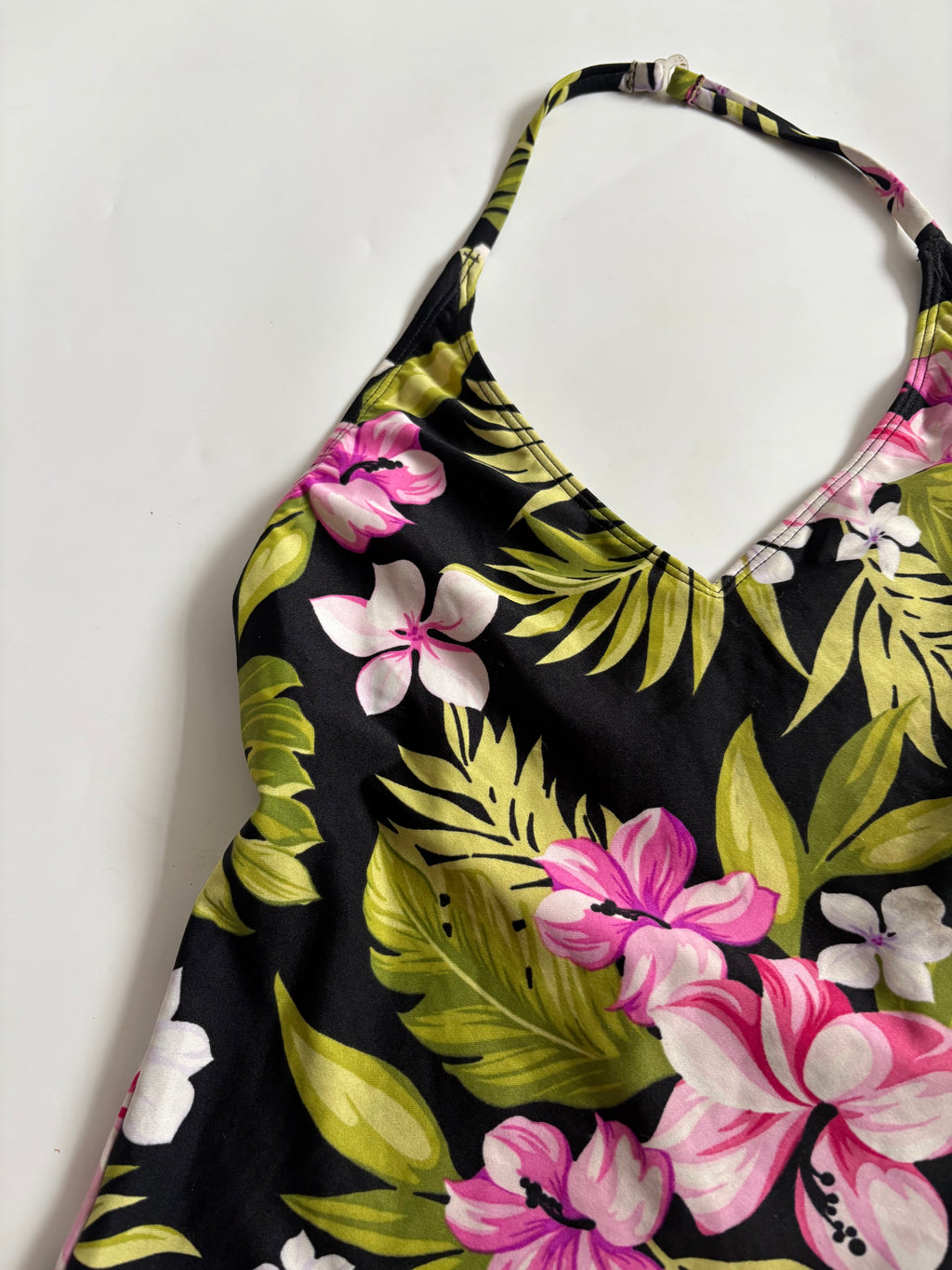 halter neck floral top (32-34inch)