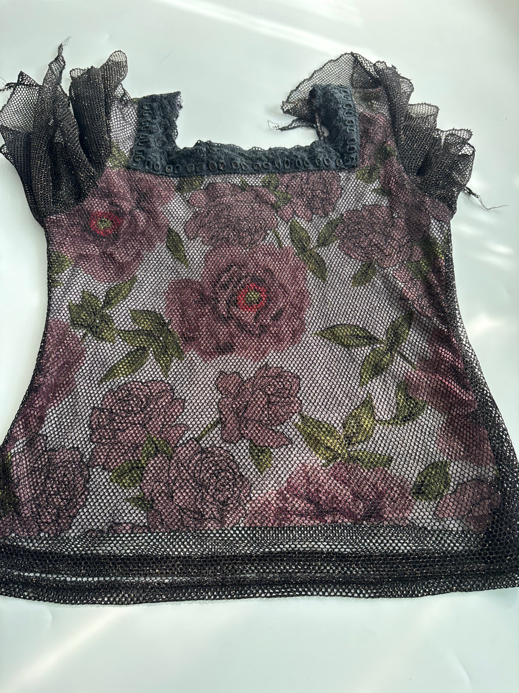 UO COMOP rose shrug styled top(40 inch)