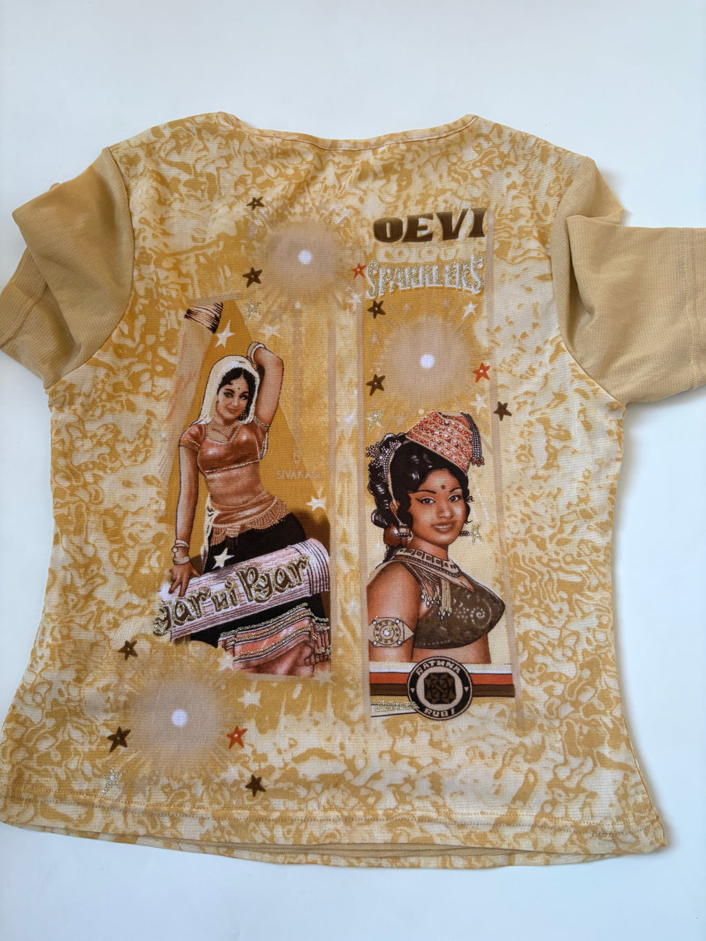 orange figure top(34-38 inch)