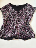 V neck flower top(46-50inch)