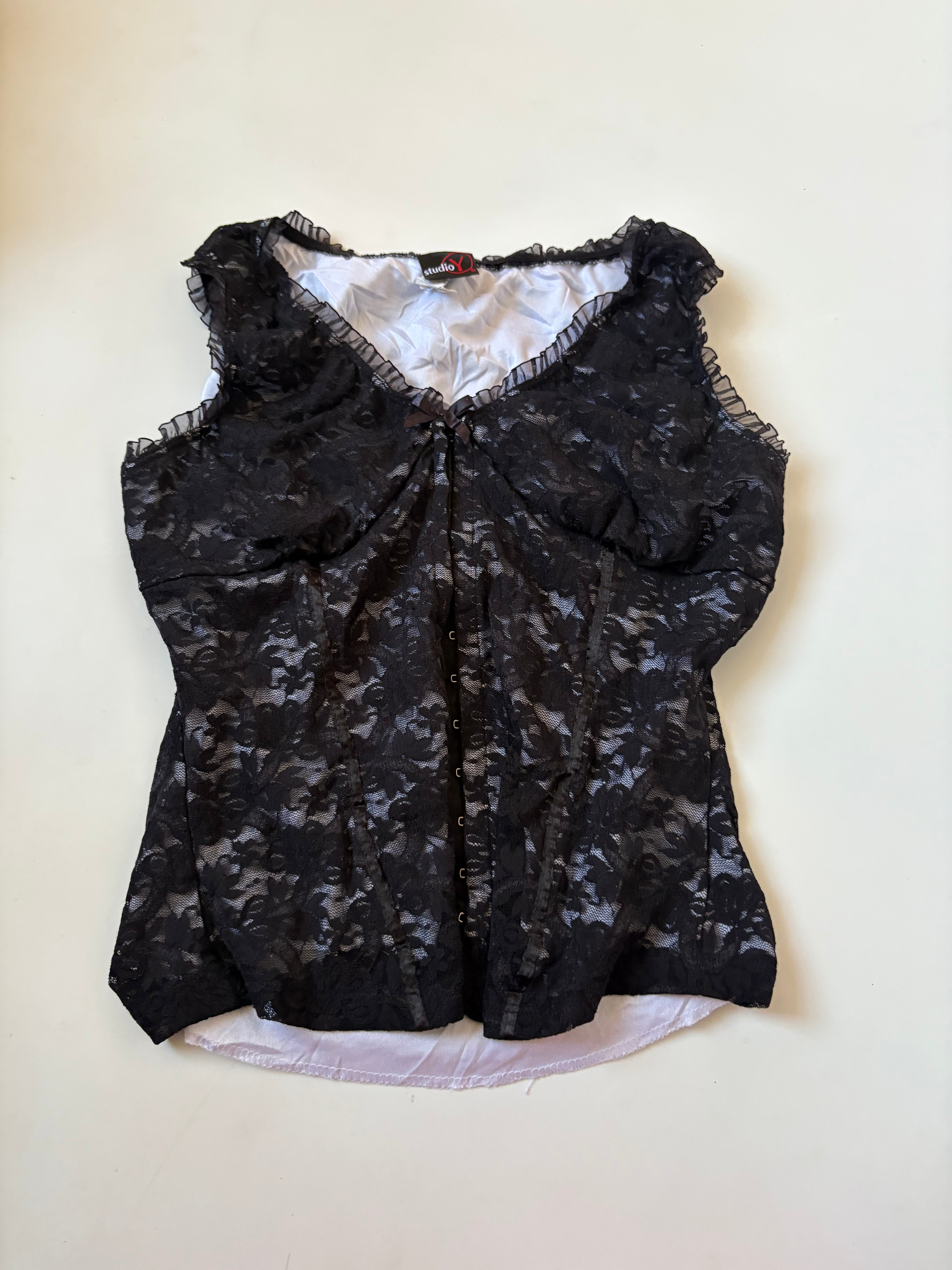 v neck bustier top ( 34-36inch)