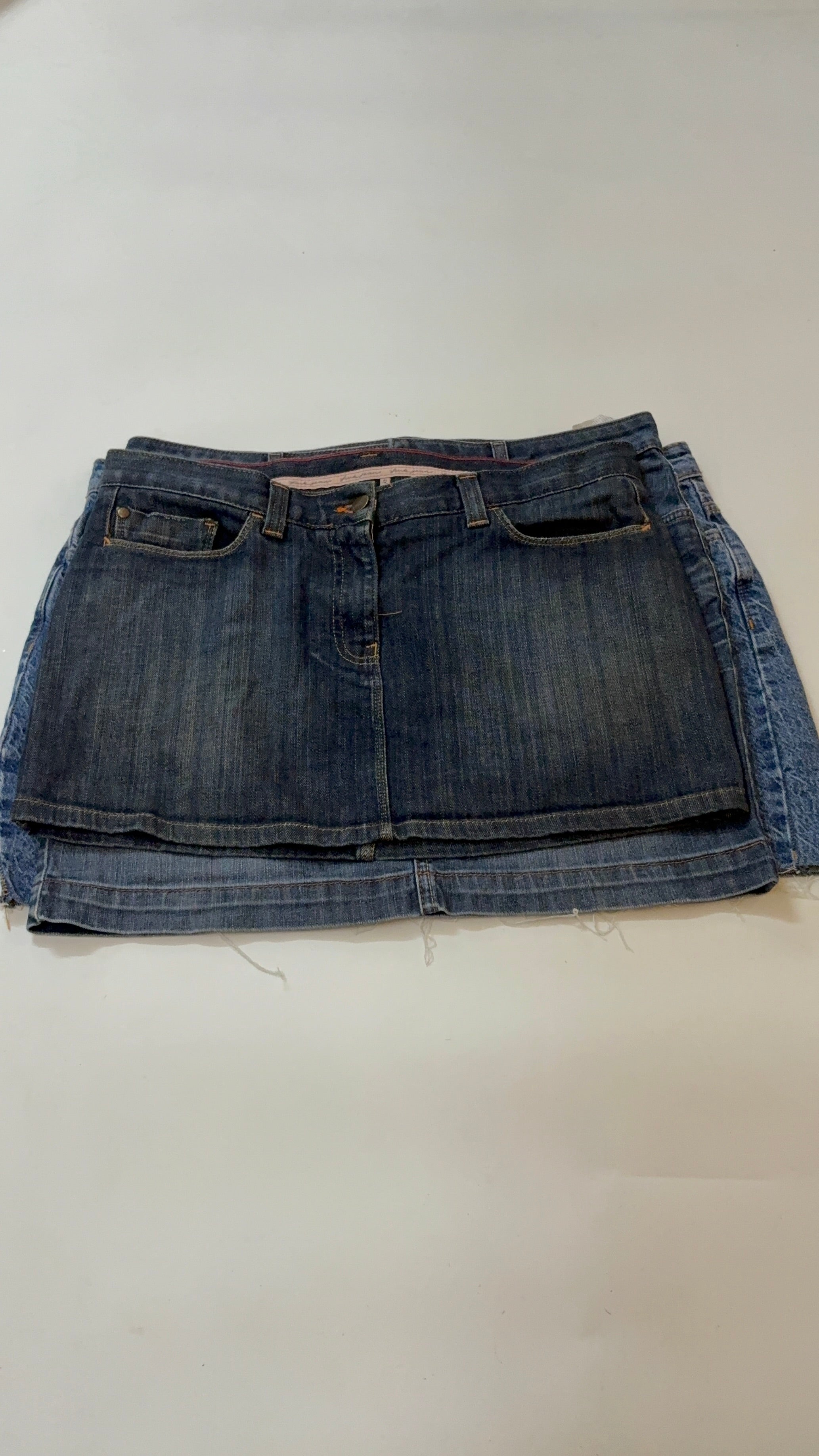 F**CK jeans mini skirt(34 inch)