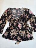 floral full sleeves top (38inch)