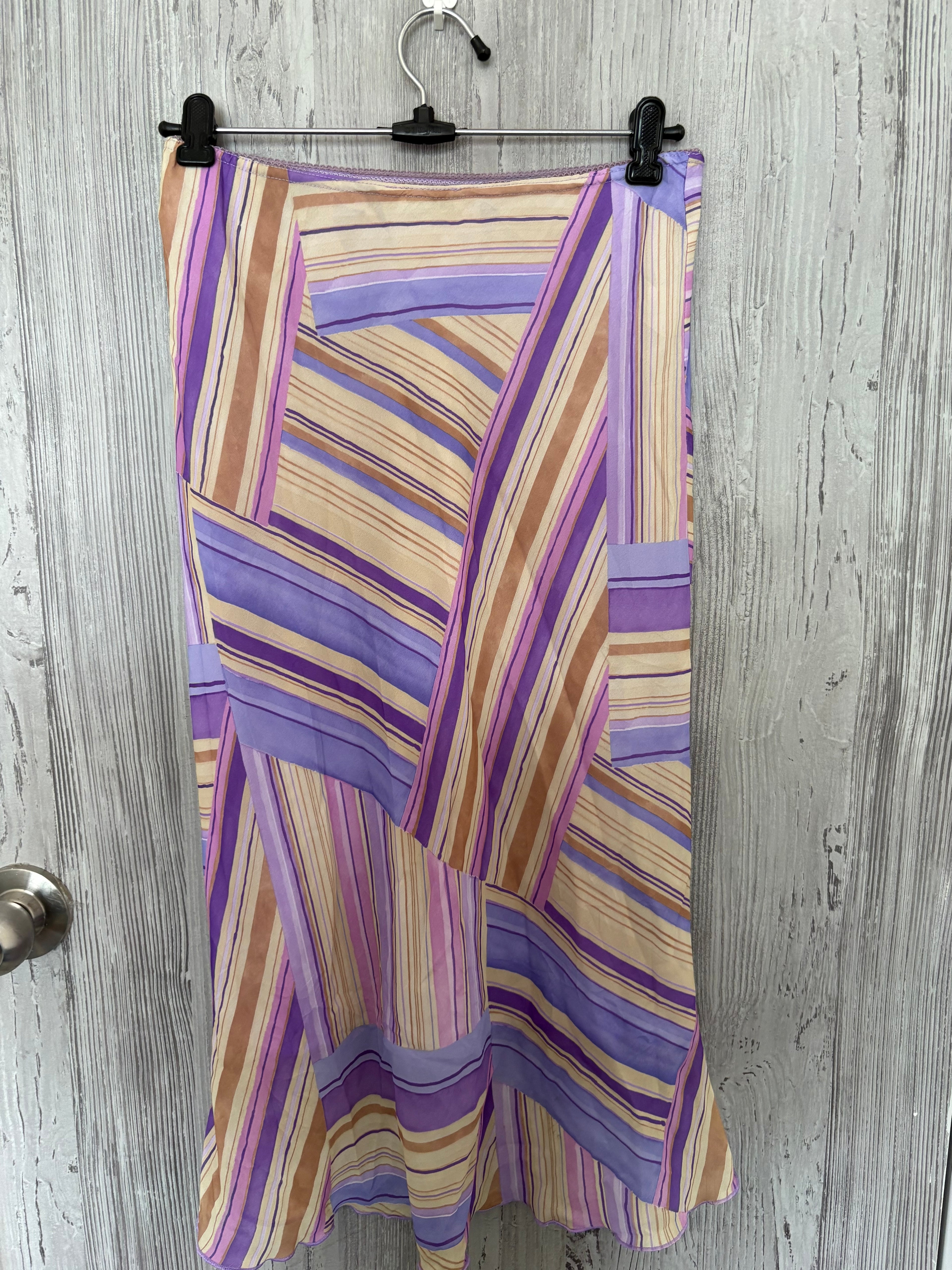 MACHIN CHOSE stripped colourful skirt(28-30 inch)
