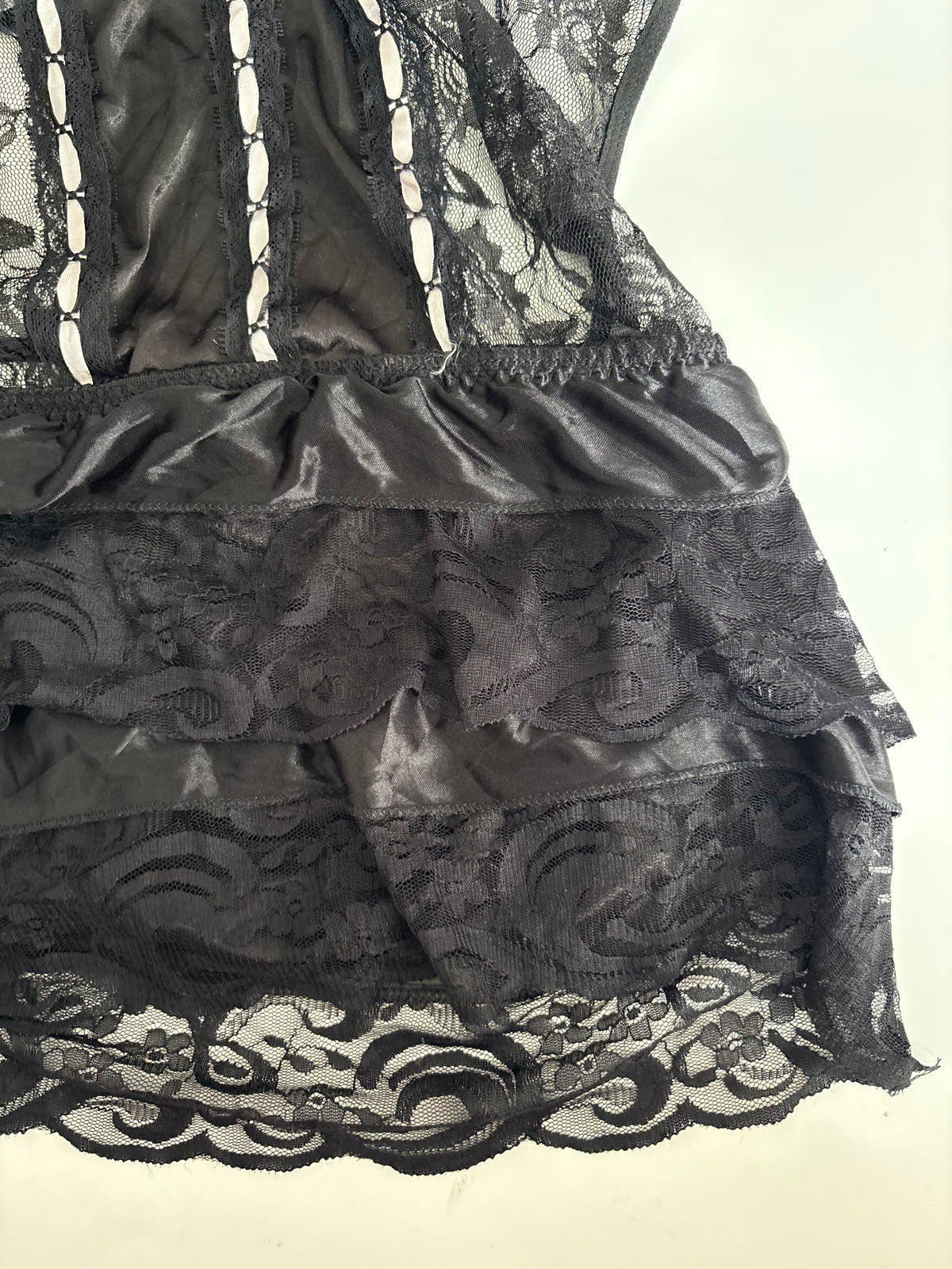 Lingerie black corset top(30-32 inch)