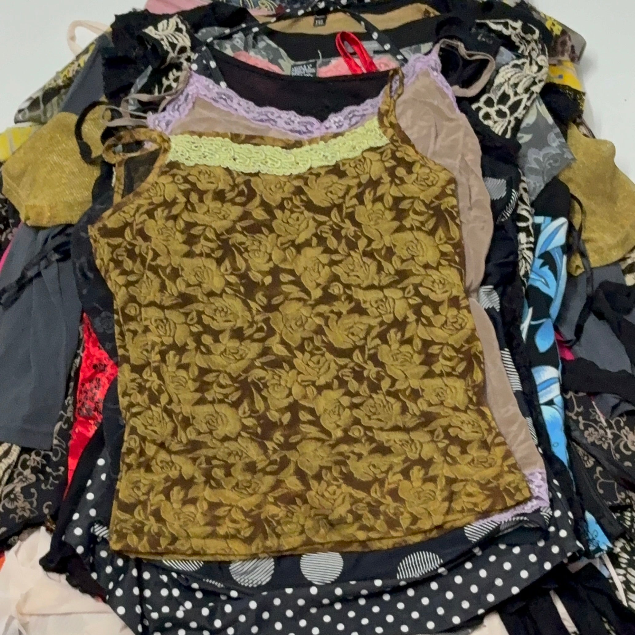Brown rose cami (32inch)