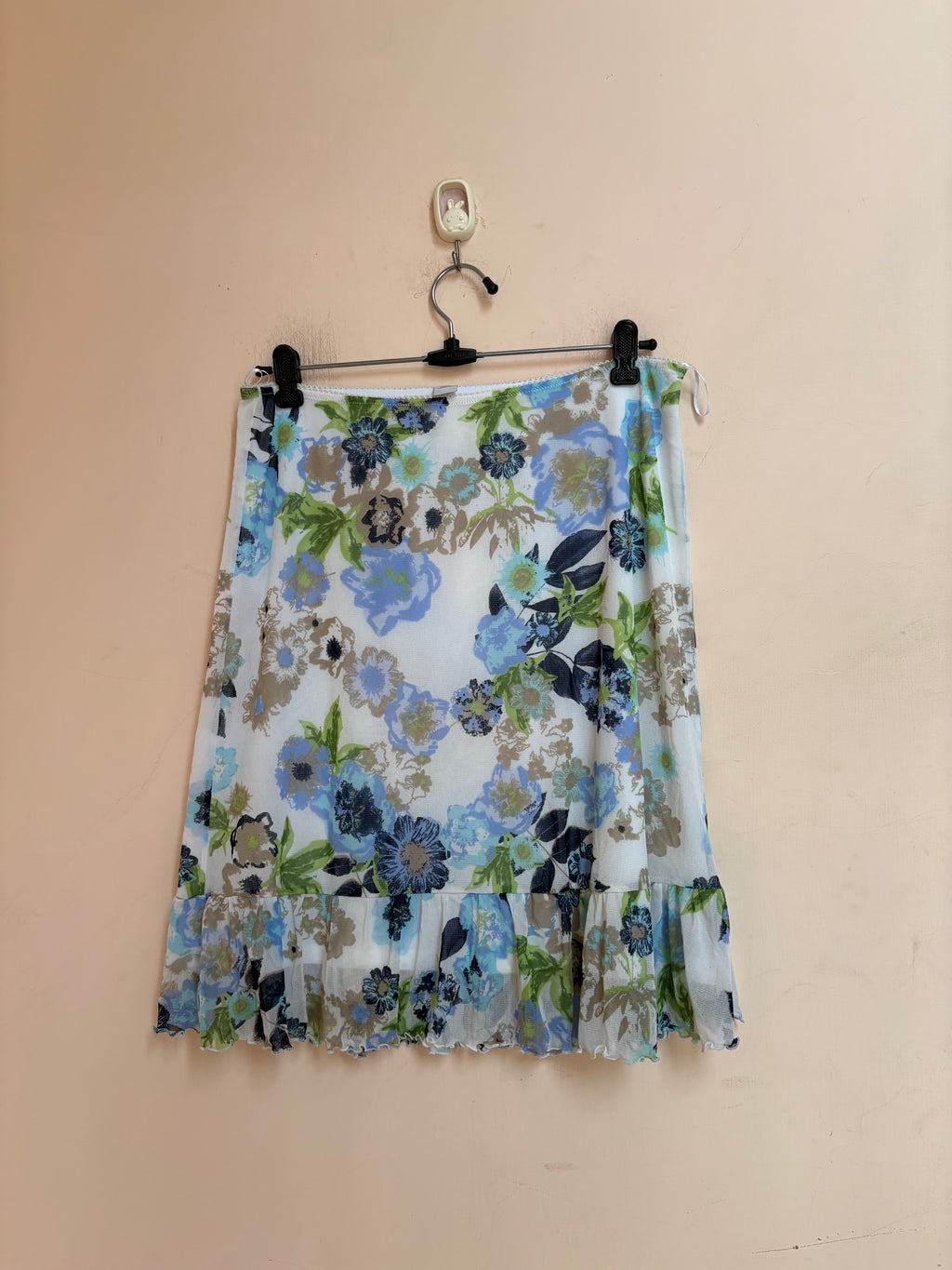 S.oliver white floral skirt(30-34 inch)