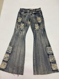 ESP ribbed flared jeans (28inch)