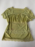 Green pretty top(34-36 inch)