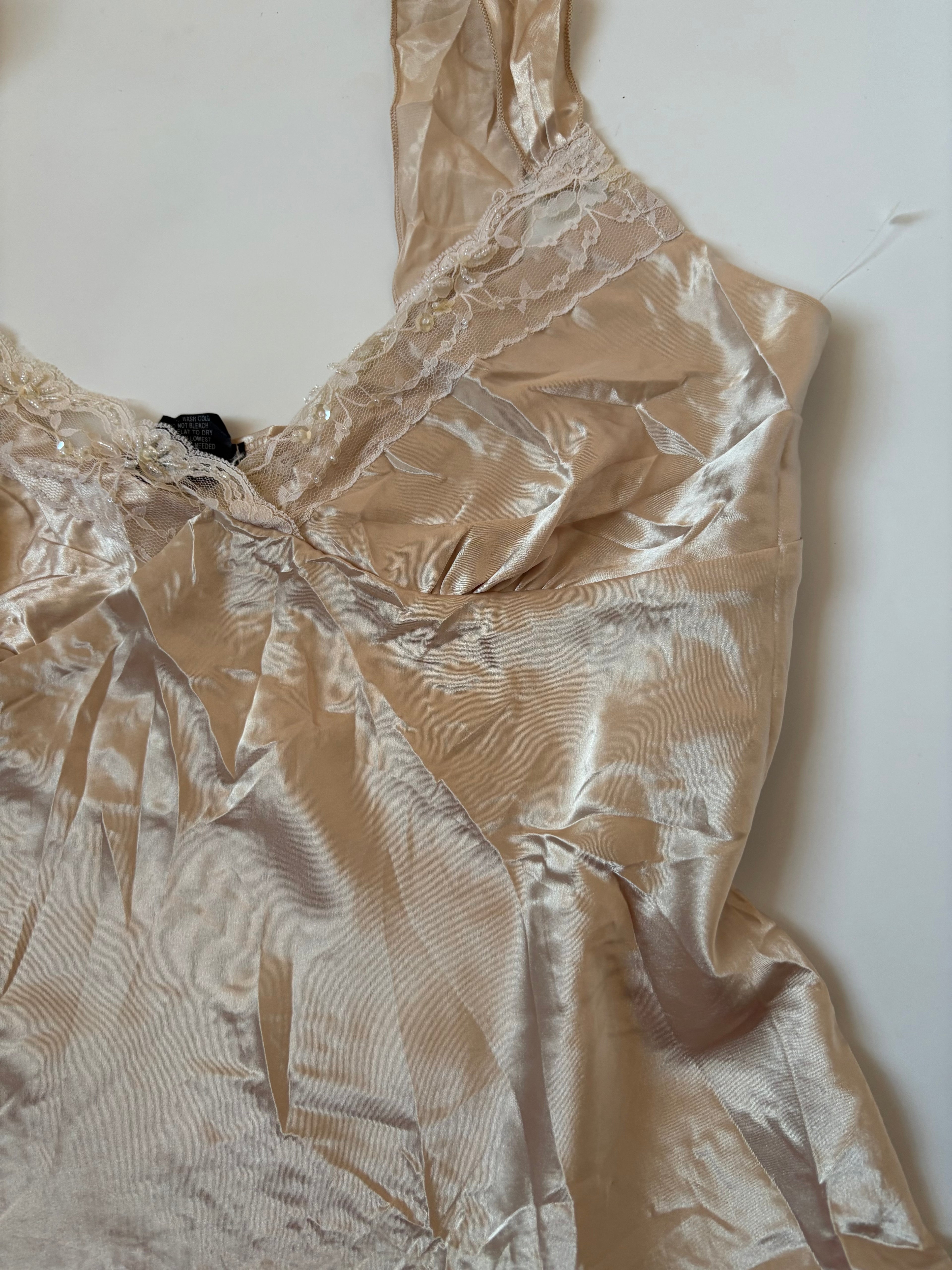 champagne cami top ( 36inch)