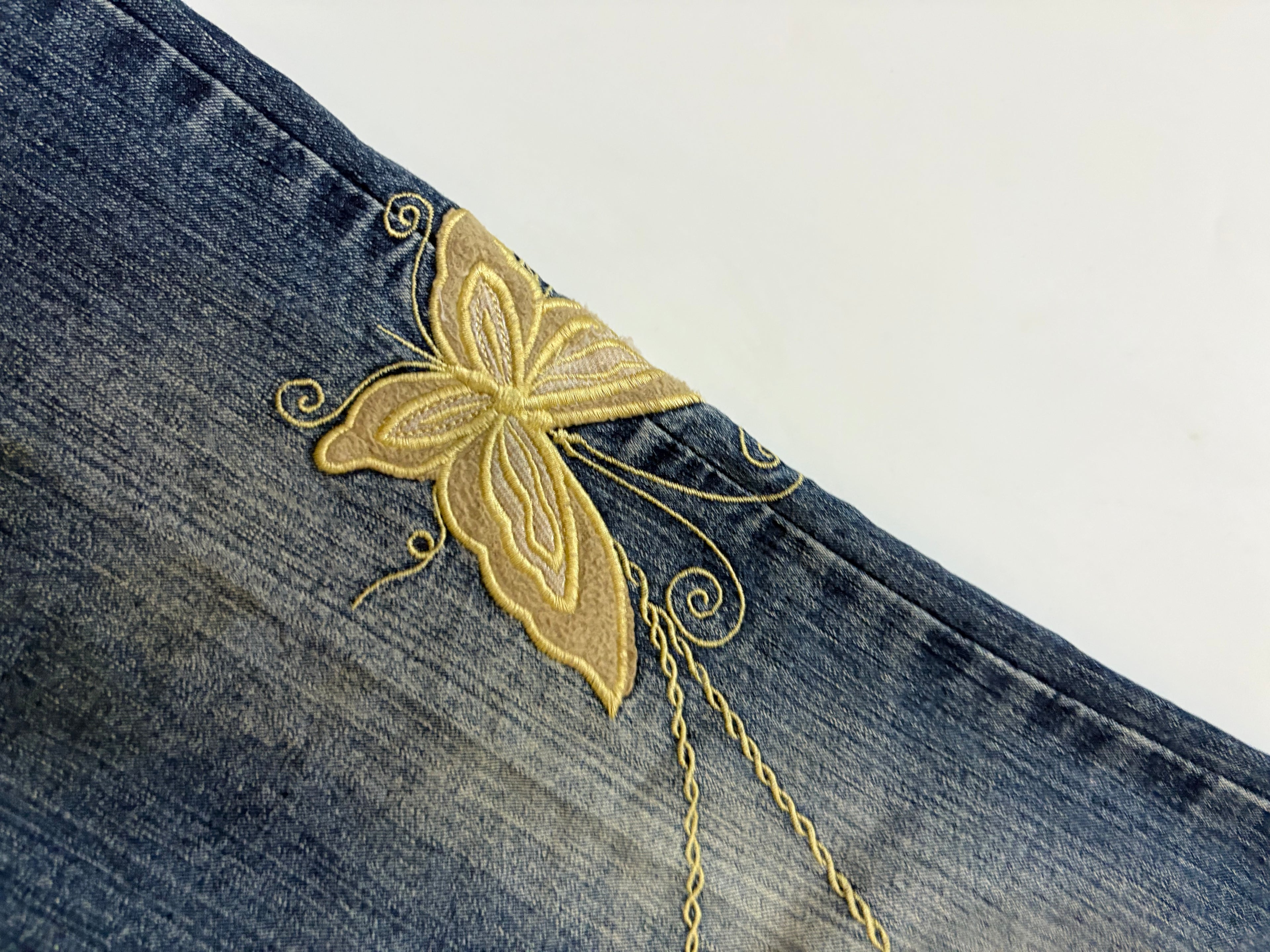 butterfly high rise jeans (34inch)