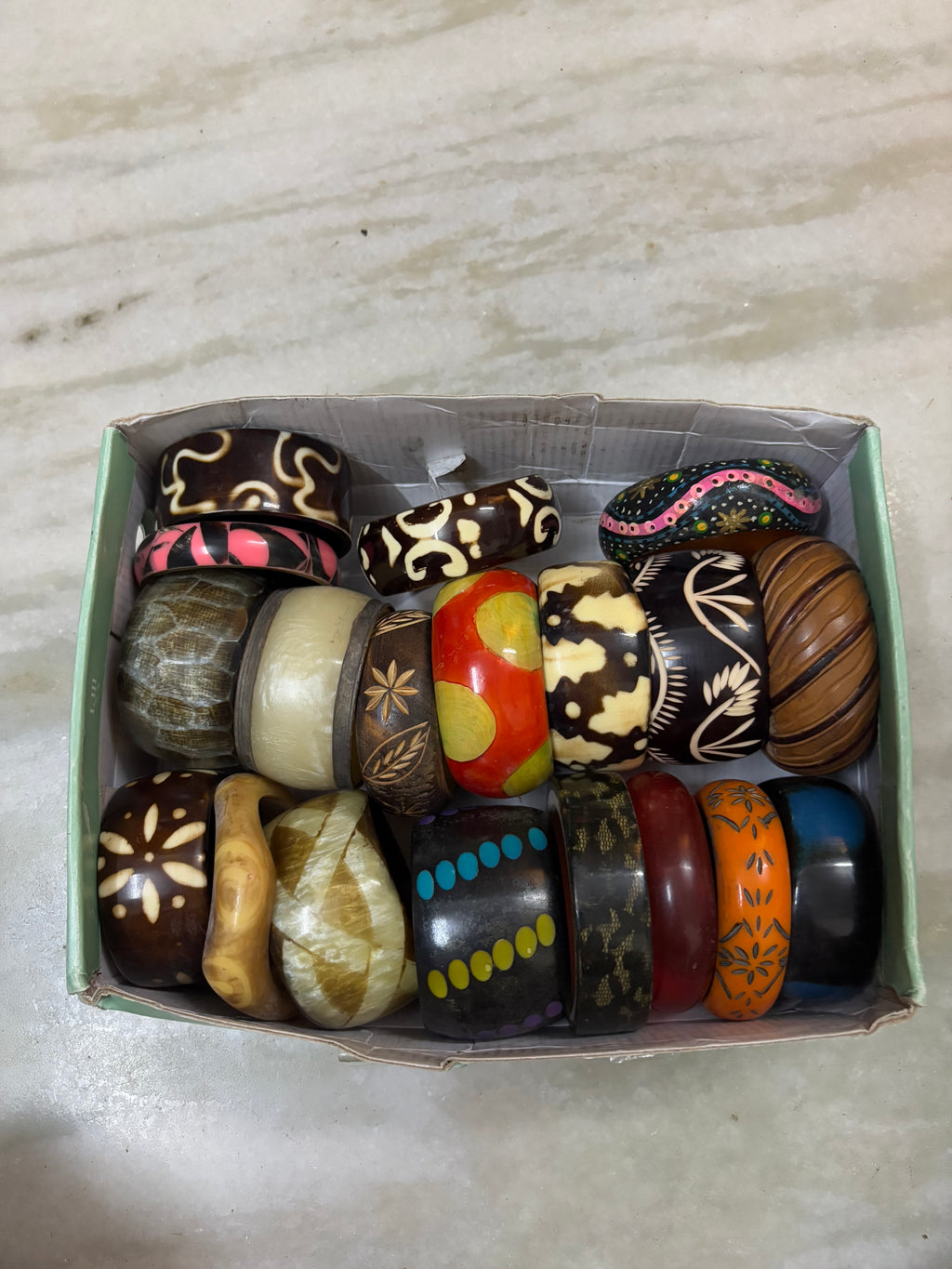 Chunky Wooden bangles pt 2