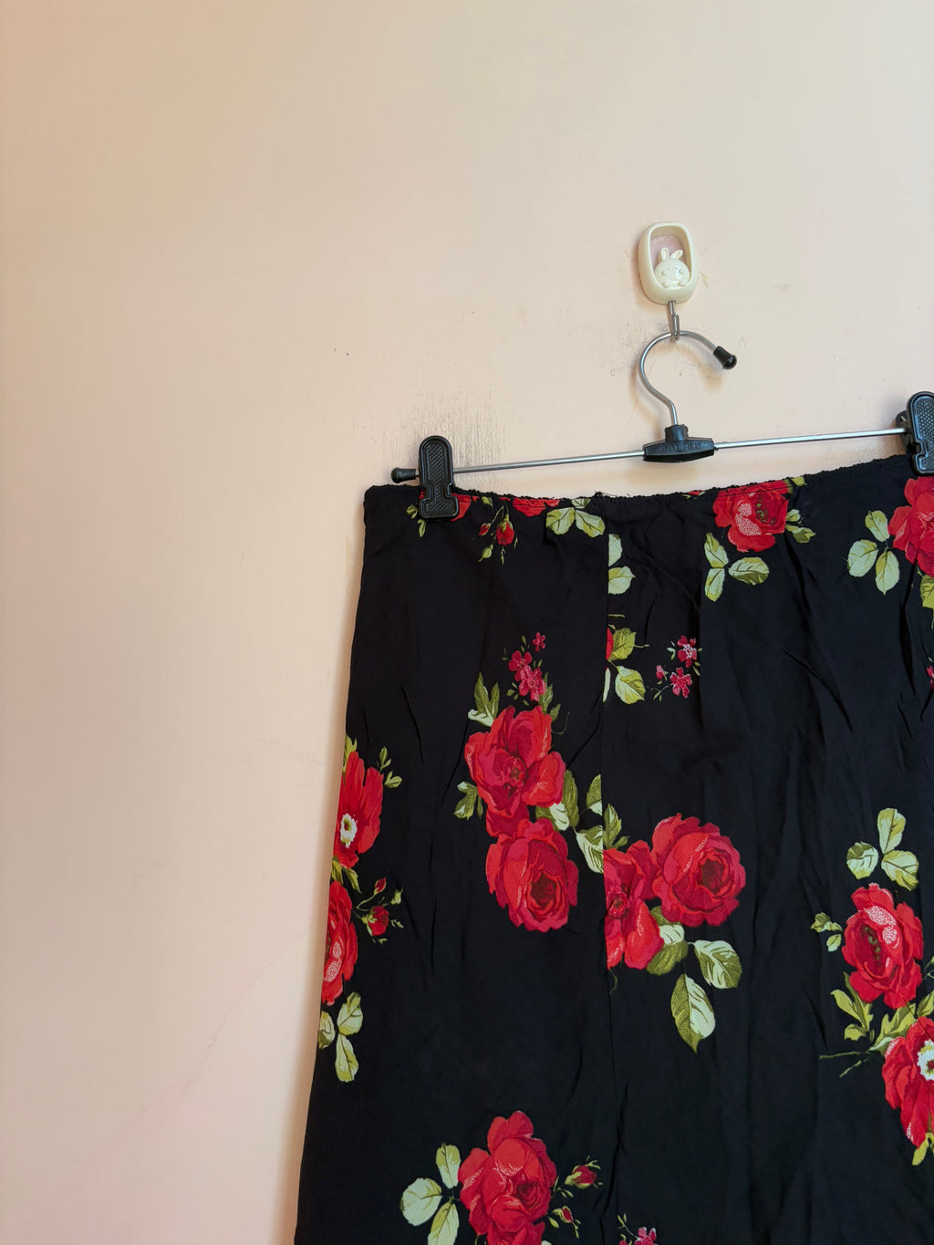 Tessuto floral black skirt(34-36 inch)