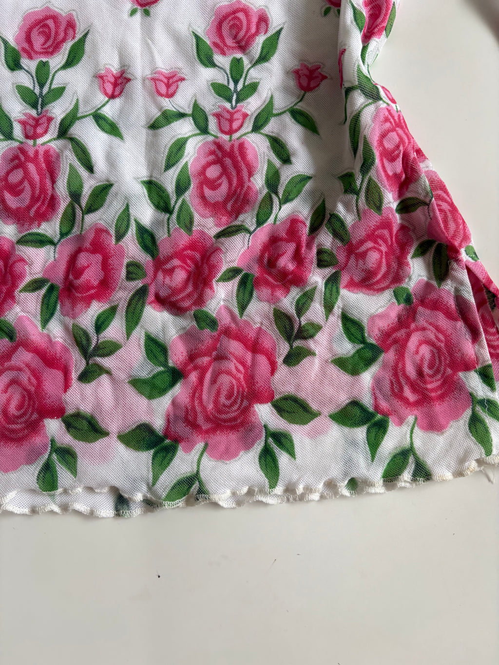 garden of roses mesh top (34-38inch)