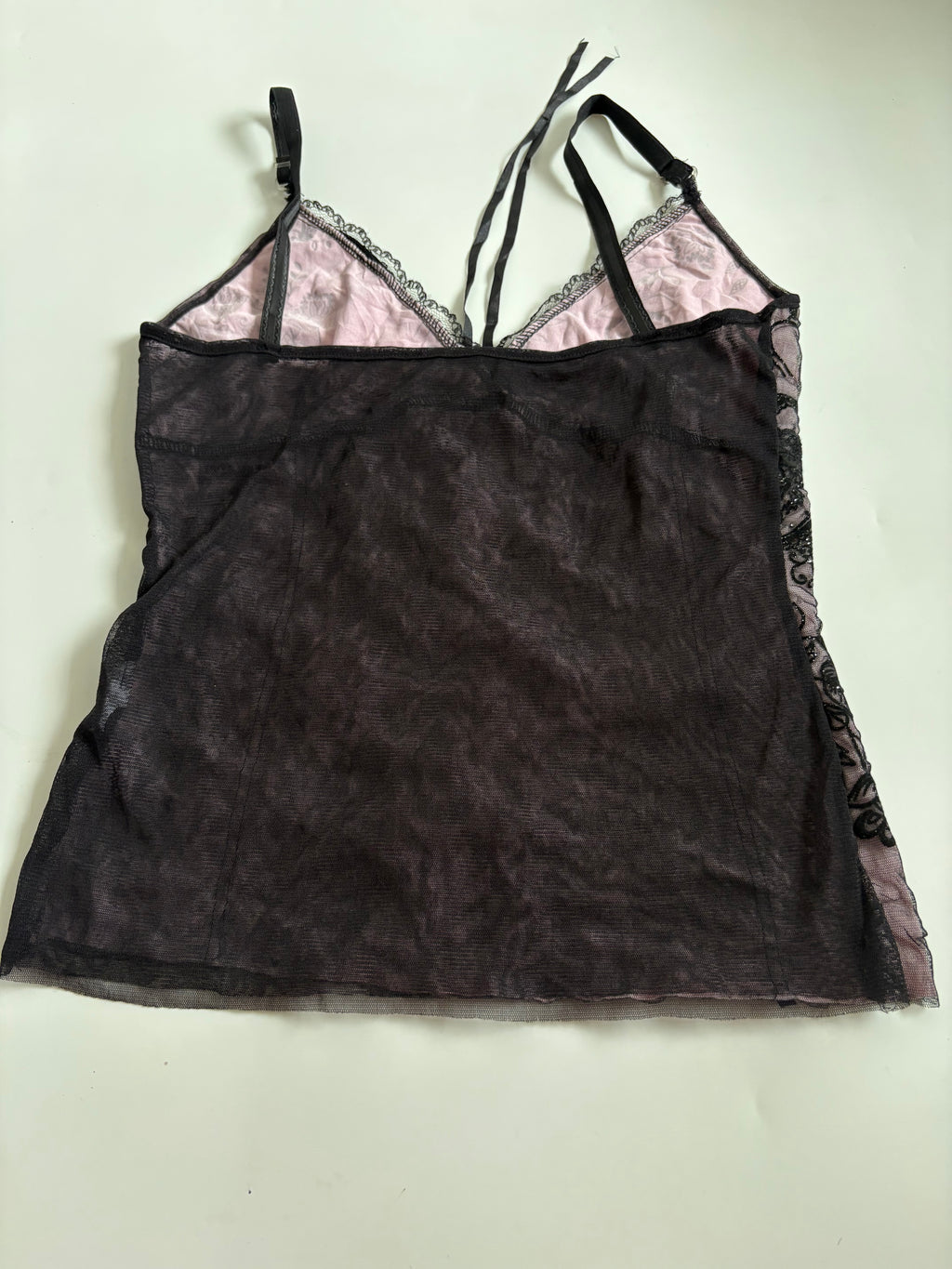 whimsigoth pink cami (34inch)