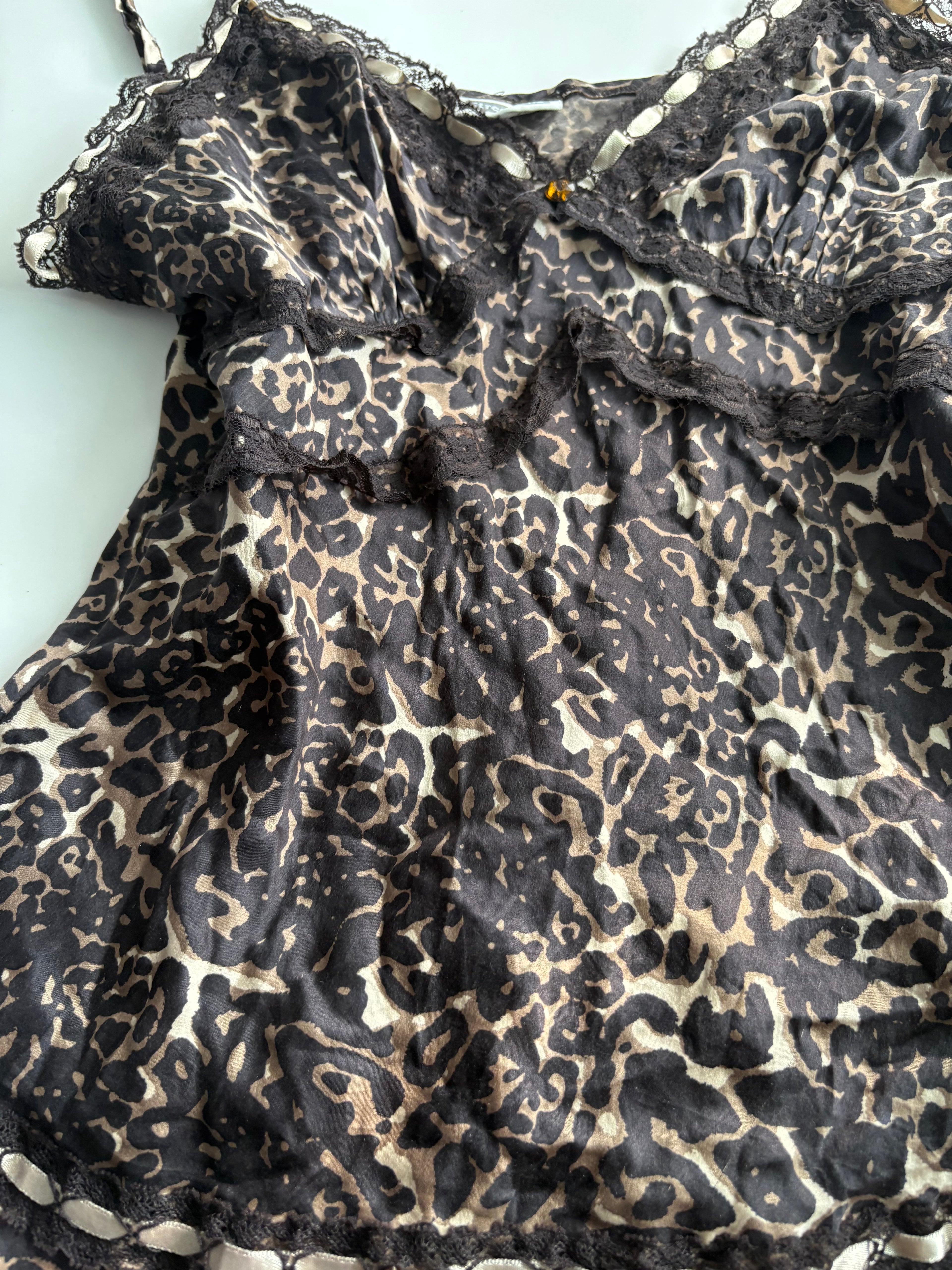 street one leopard print cami (38inch)