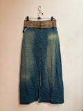ME AND YOU belt maxi skirt(44 inch)