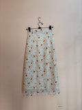 White floral skirt(26 inch)