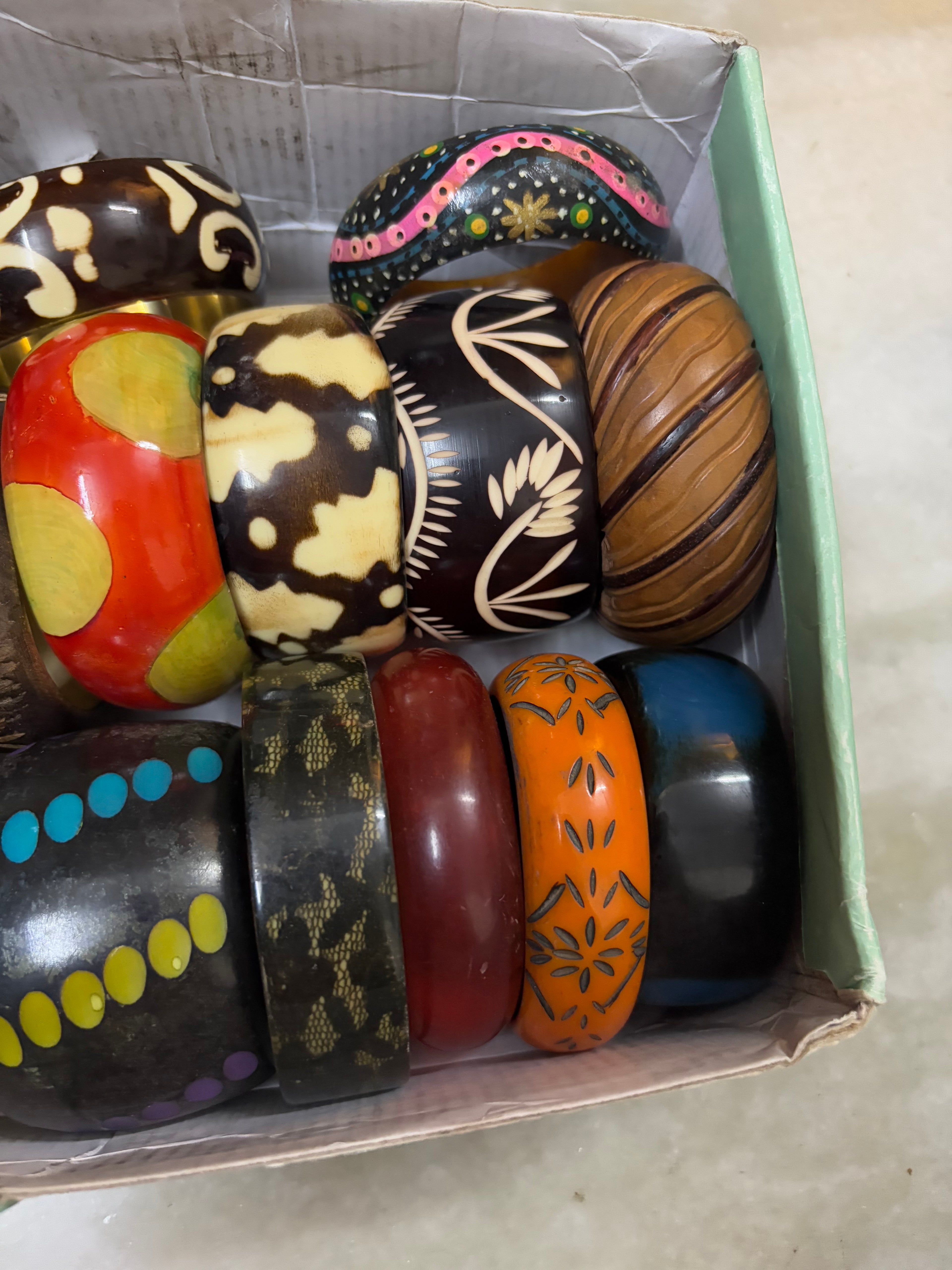 Chunky Wooden bangles pt 2