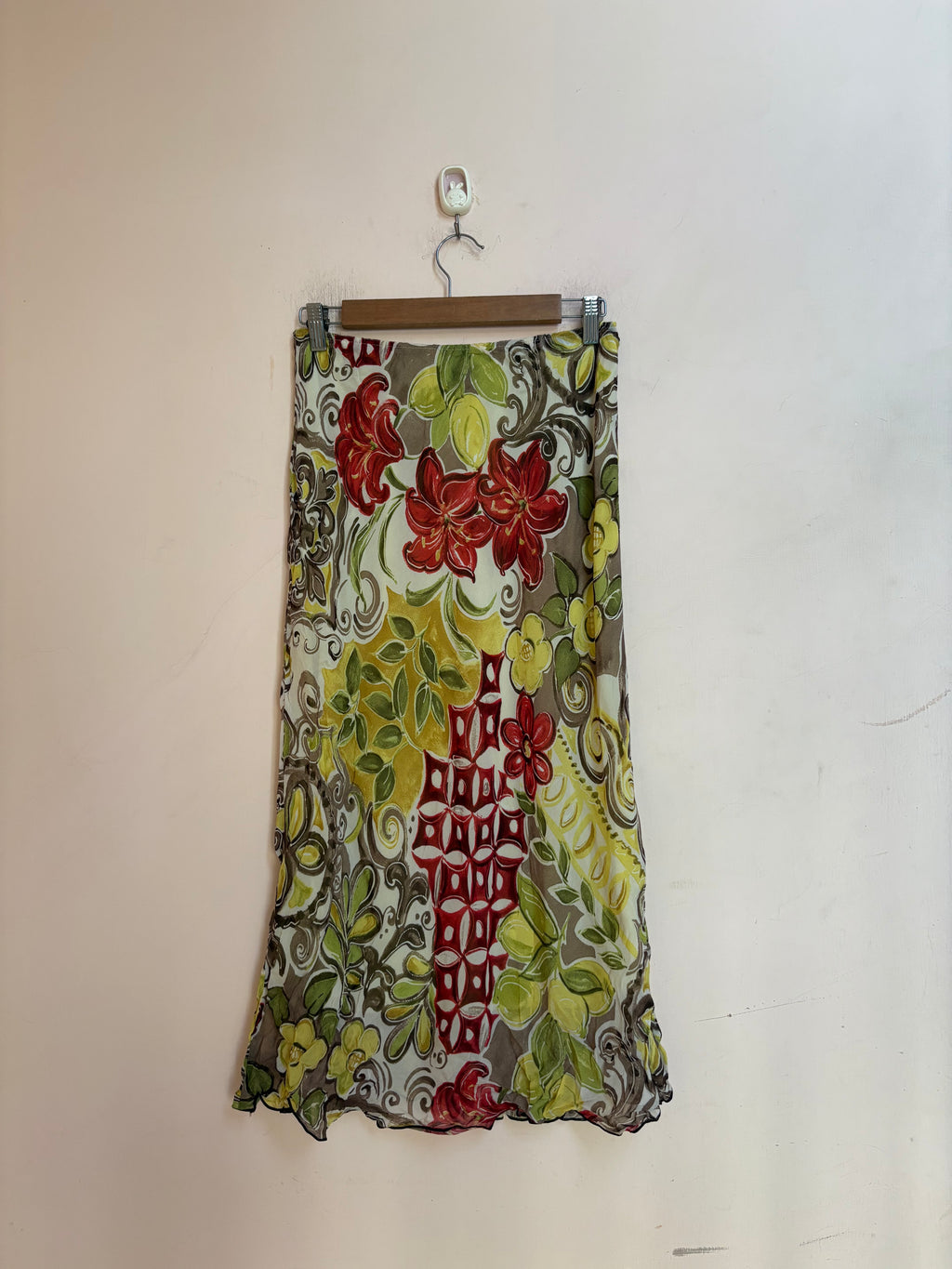 Va Lene floral skirt(30 inch)
