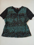 v neck sequin top (40-42inch)