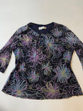 Chia ying floral top(40-44 inch)