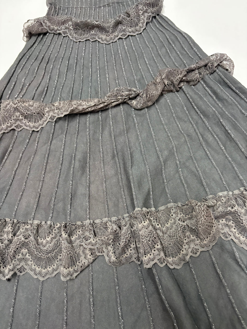 cotton flared maxi skirt ( 24-28inch)