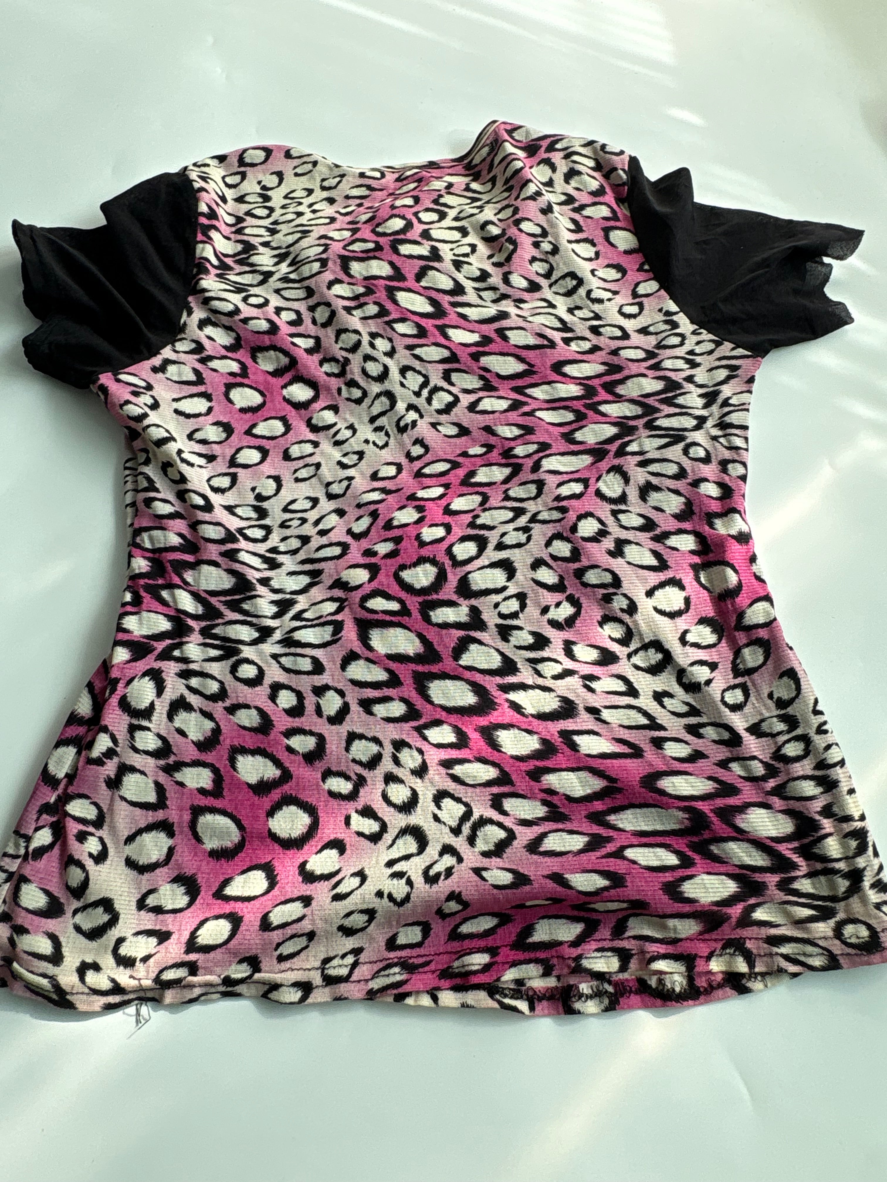 pink leopard top (max 40inch)