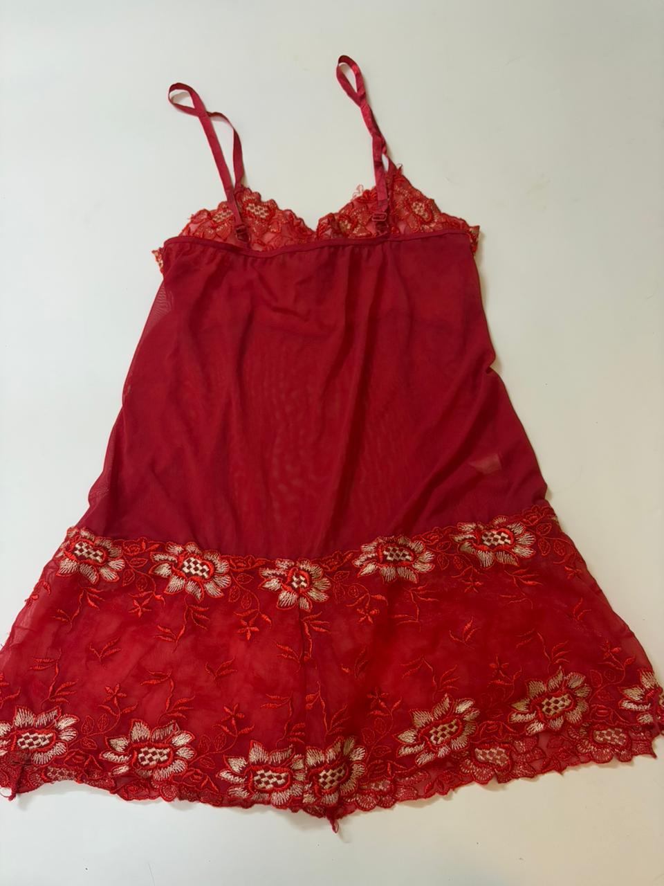 Red floral top(30-32 inch)