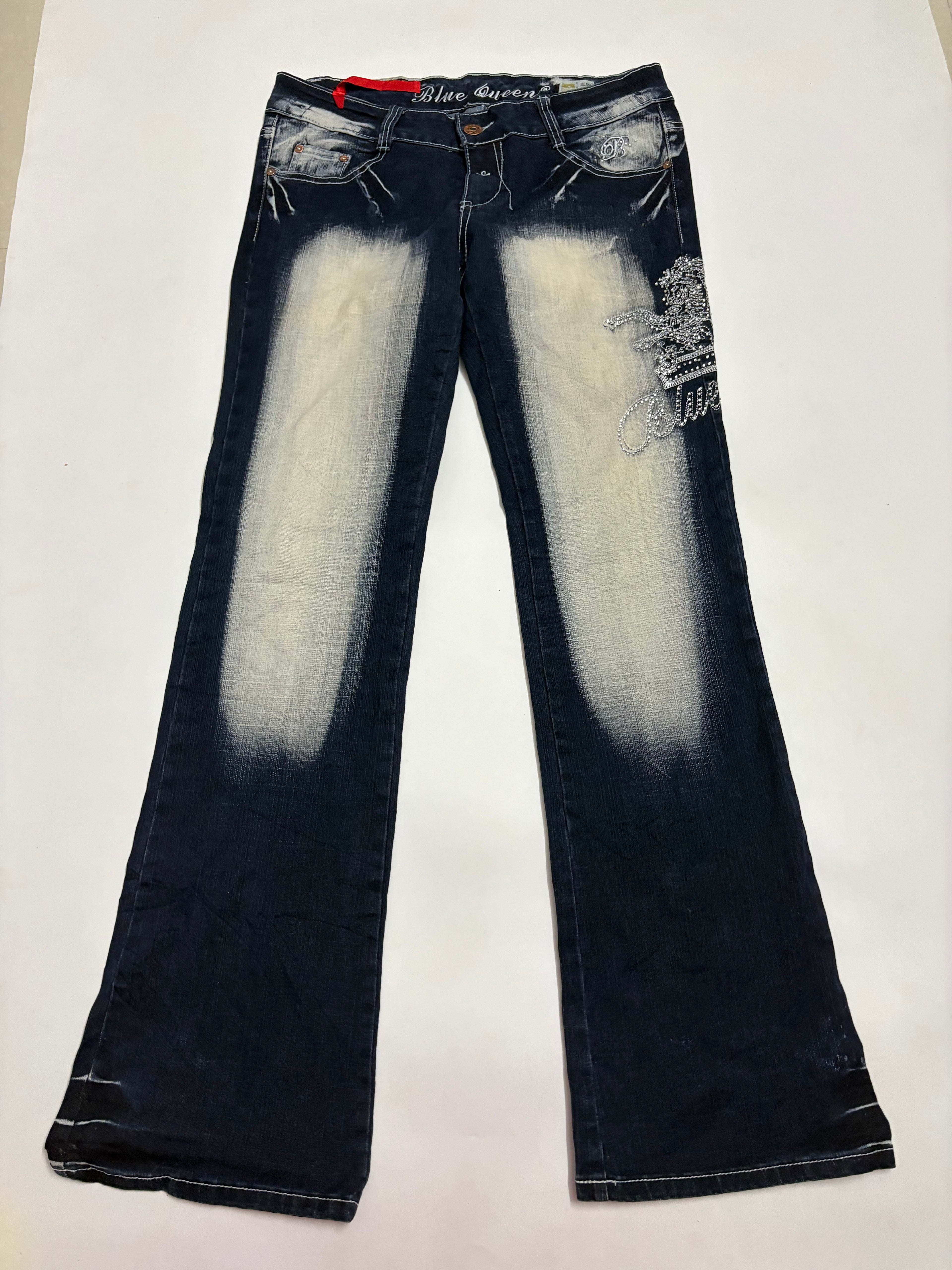 blue queen dark blue jeans (32inch)
