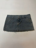 Teal blue mini skirt(32 inch)