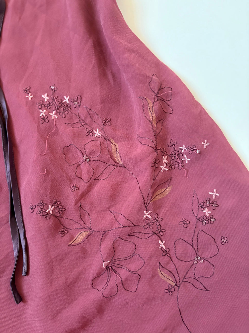rose pink dress ( 32inch)