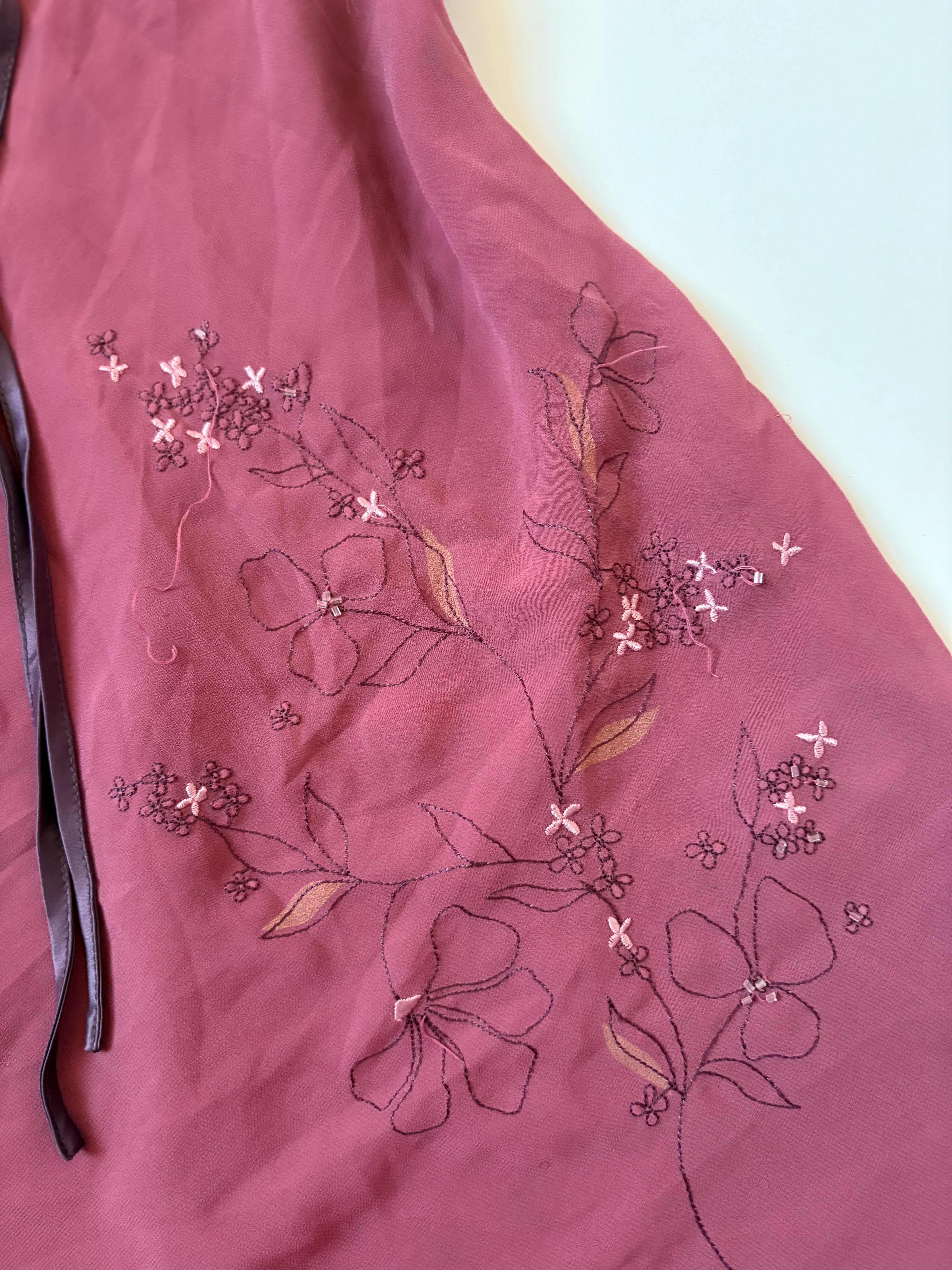 rose pink dress ( 32inch)