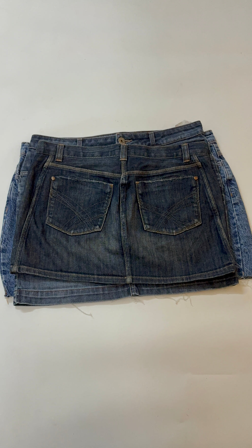 F**CK jeans mini skirt(34 inch)