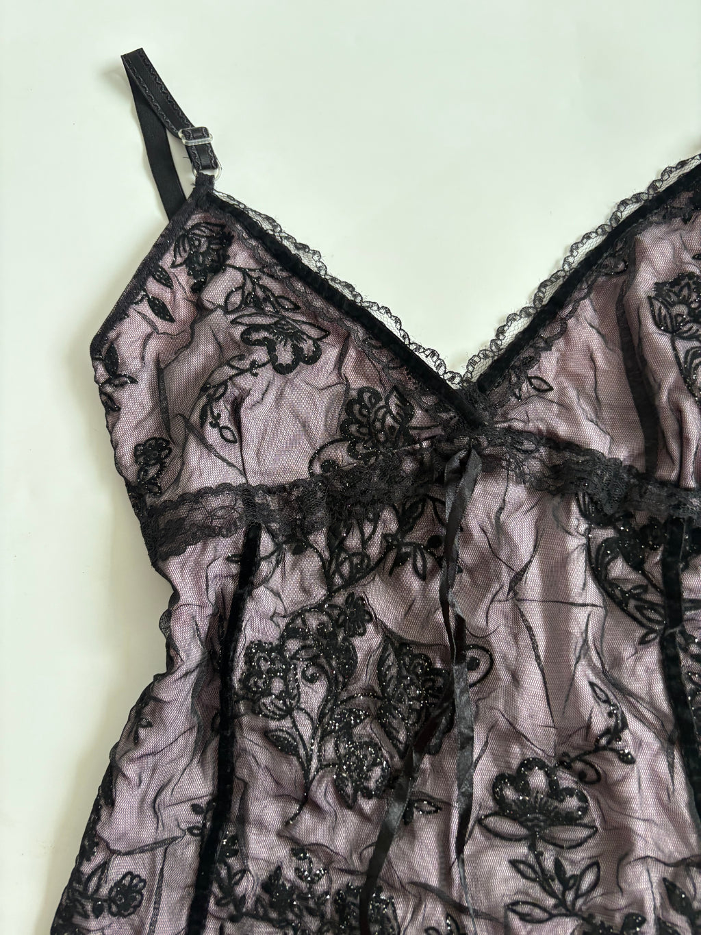 whimsigoth pink cami (34inch)