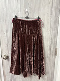 gionane brown velvet skirt ( 30inch)
