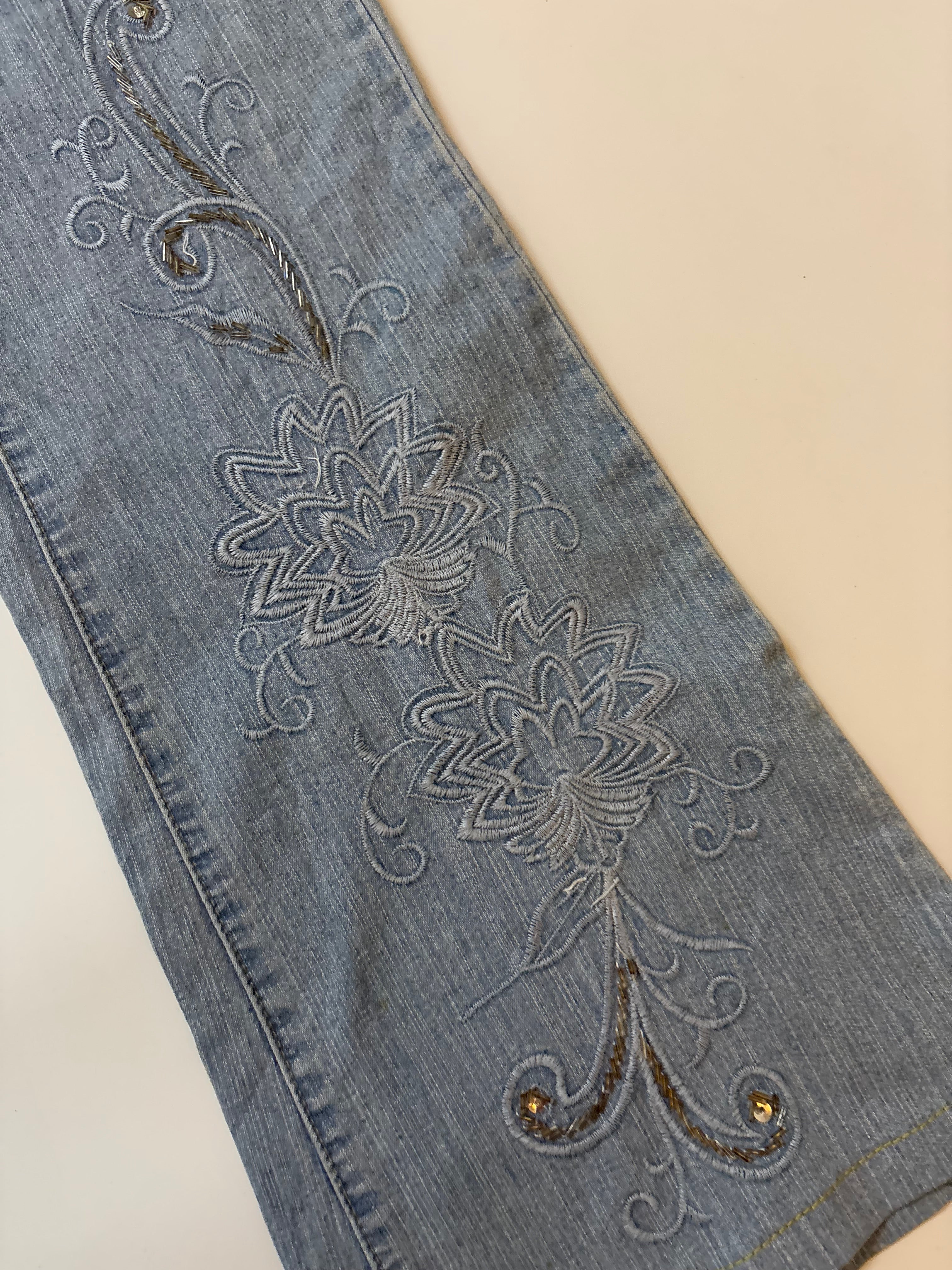 YORGTDI low rise jeans(34 inch)