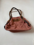 David jones Leopard hand bag