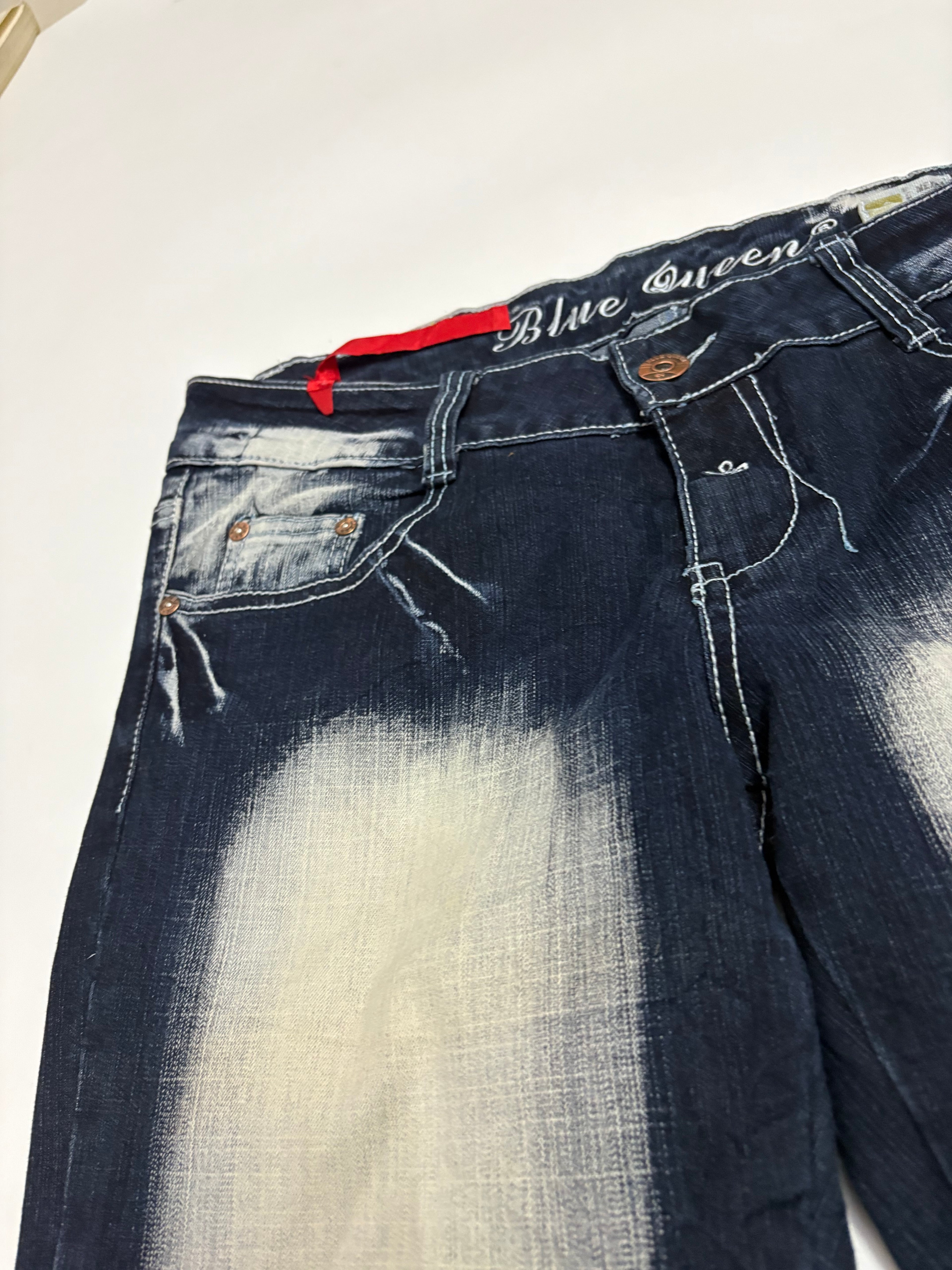 blue queen dark blue jeans (32inch)
