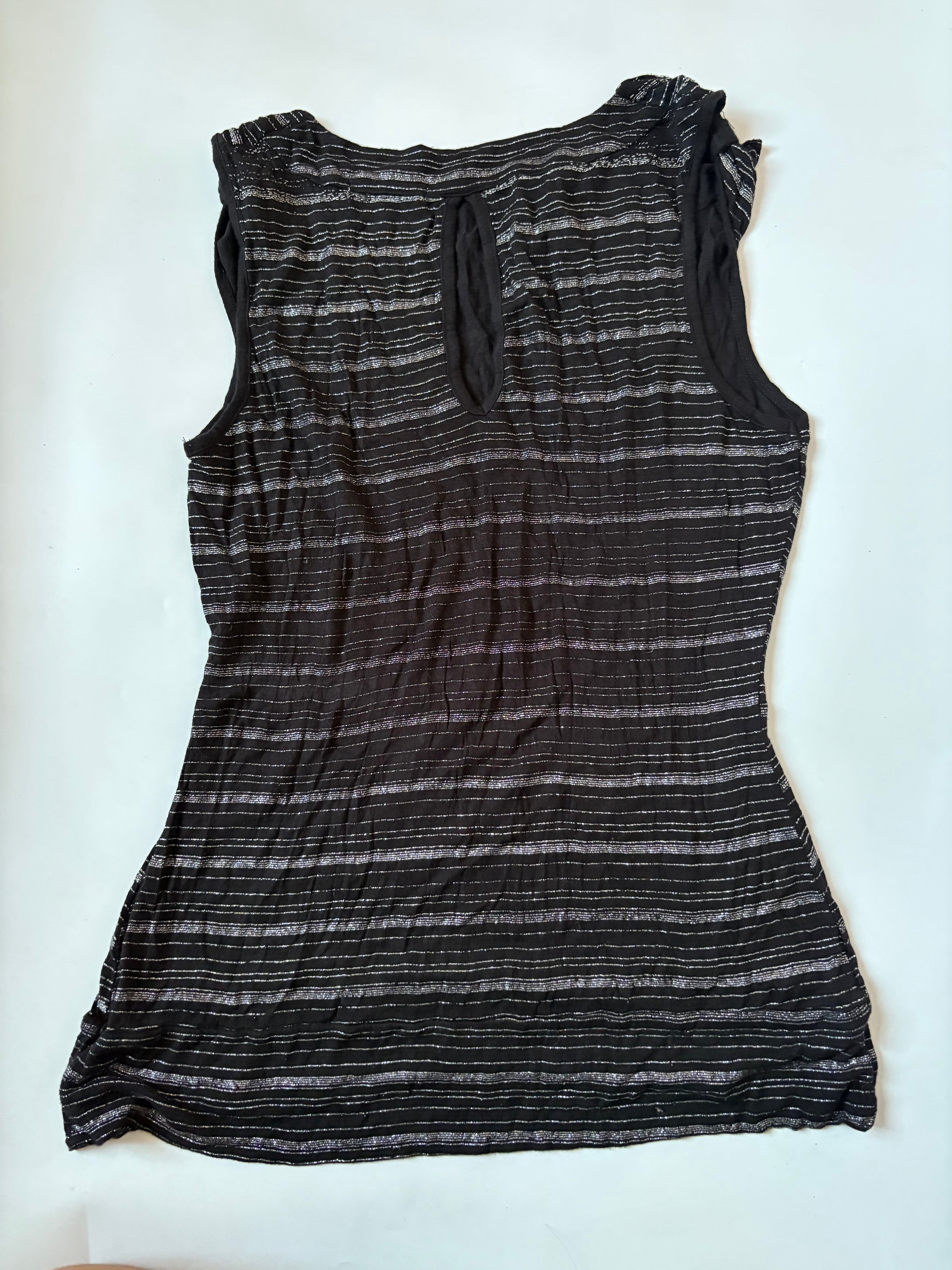 cowl neck shiny top ( 40-44inch)