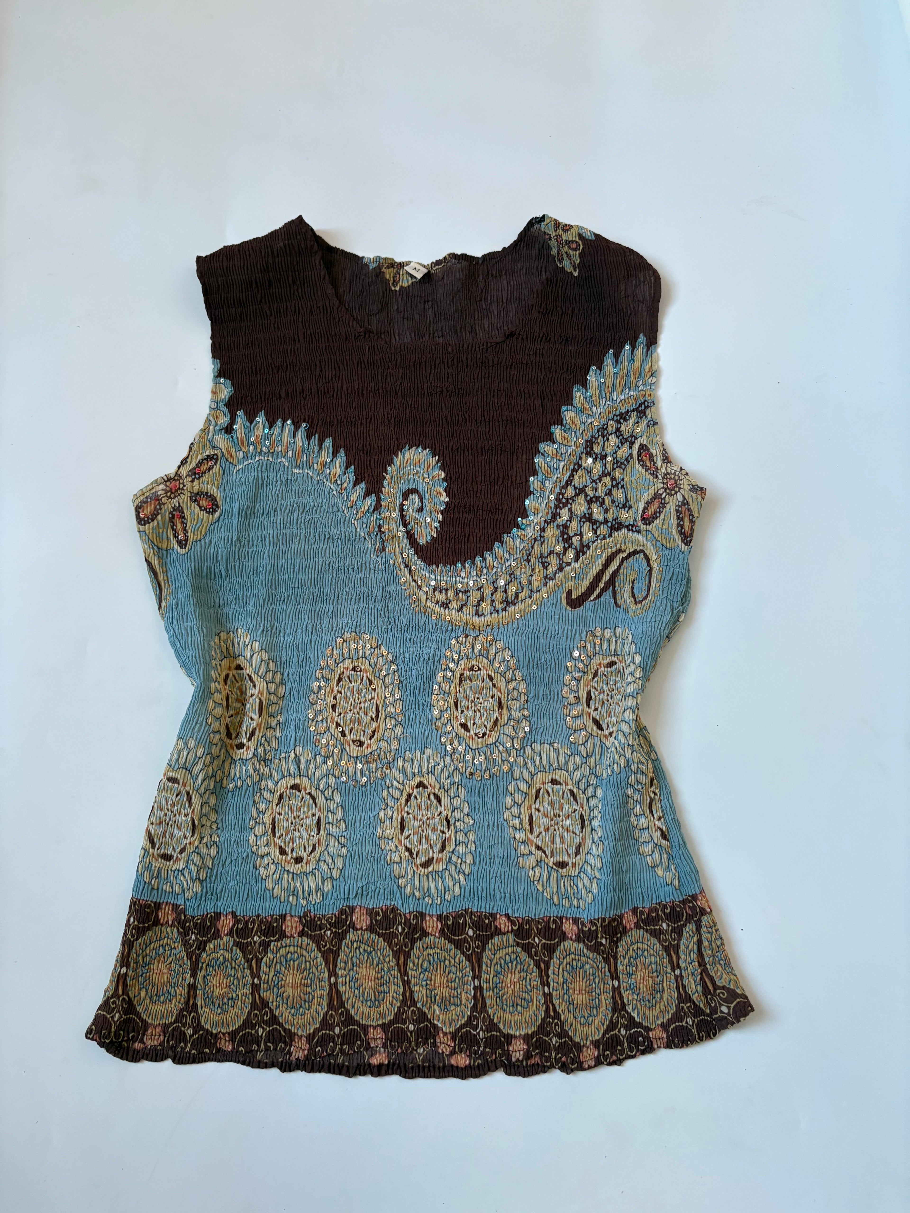 crumpled mesh fairy top ( 36-40inch)