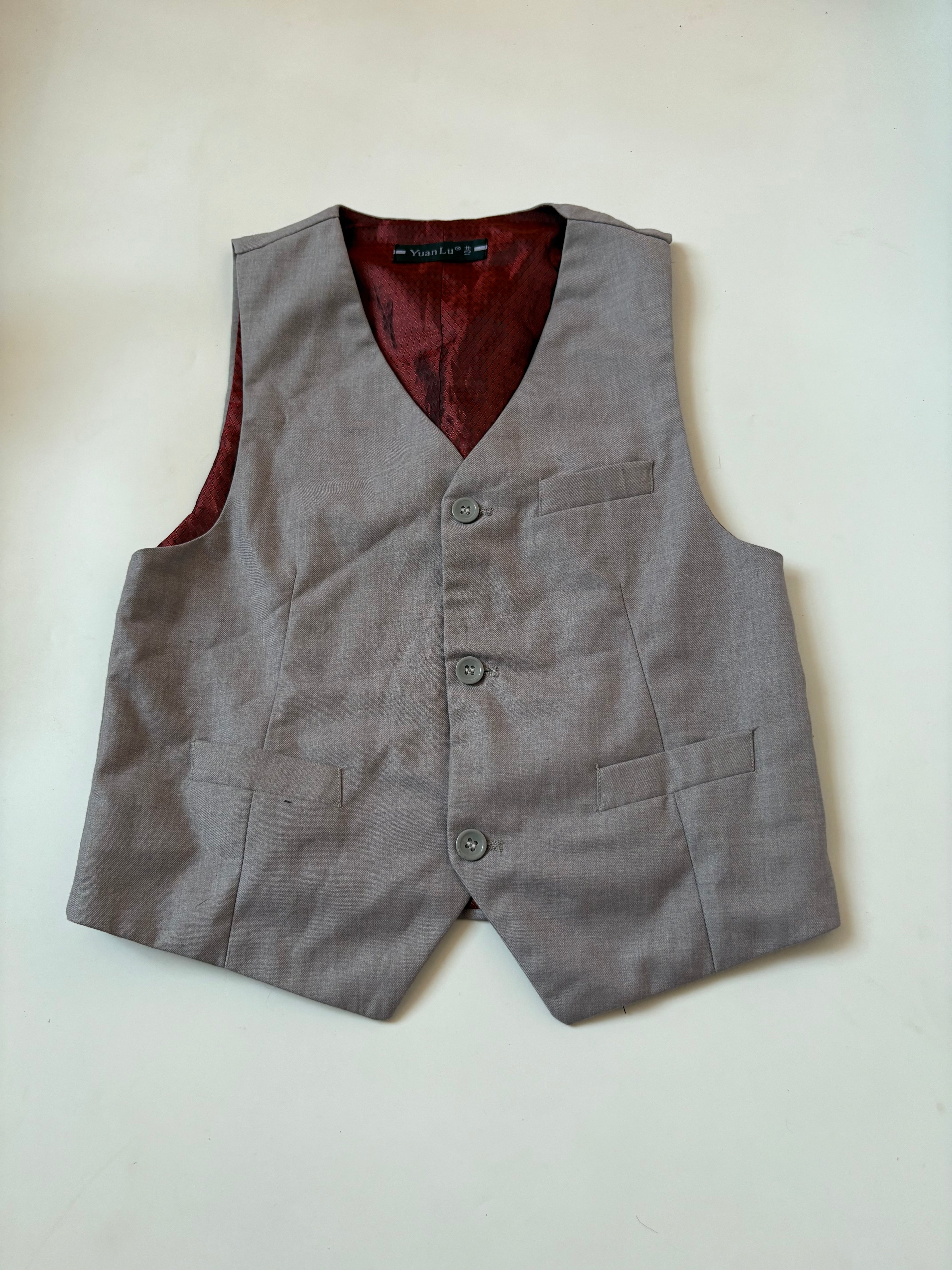 YuanLu grey vest(30 inch)