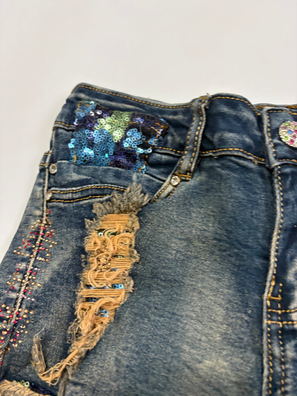 diva sparkly shorts (28inch)
