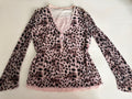 Cheetah lavender colour top(38-40 inch)