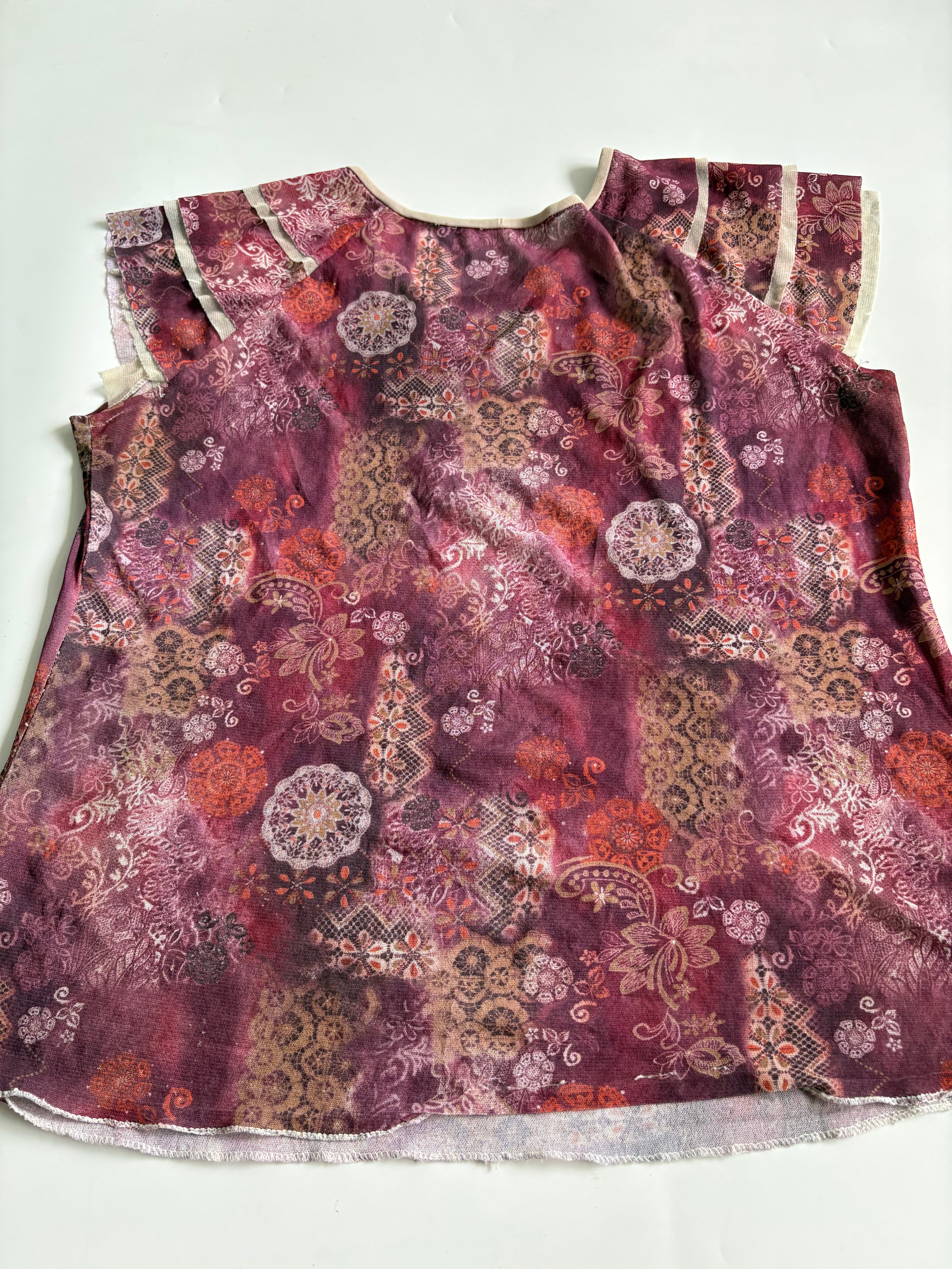 printed pink top (46-50inch)